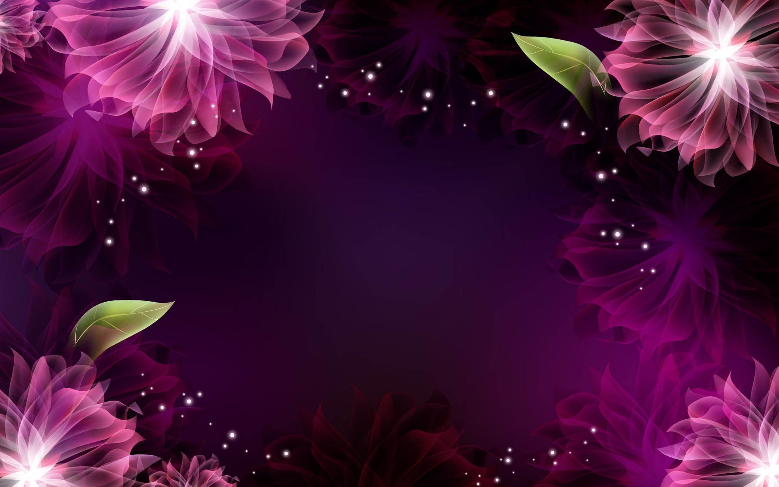 2560x1600 Wallpapers For > Cute Purple Flowers Backgrounds