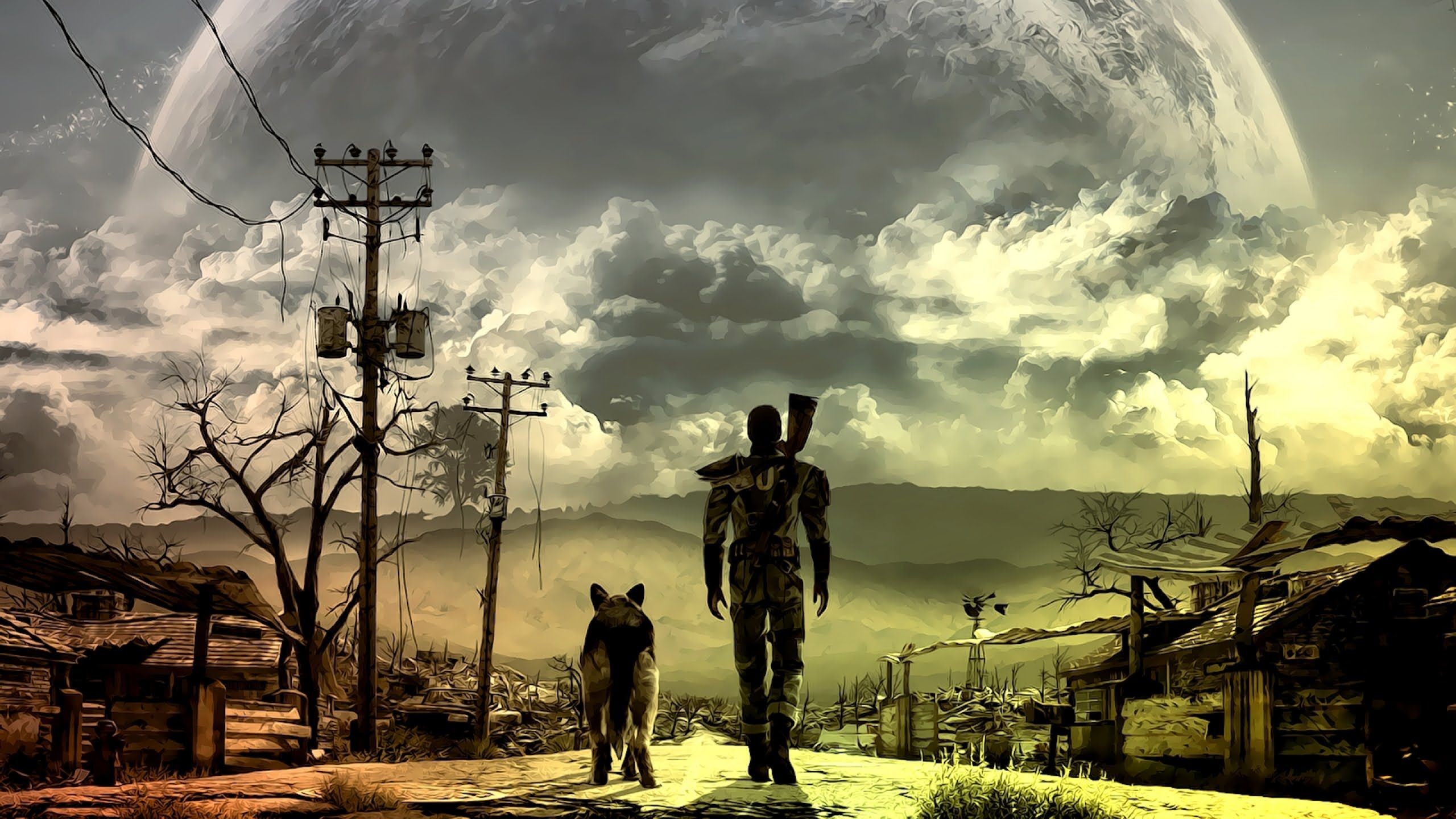 2560x1440 Fallout 4 background