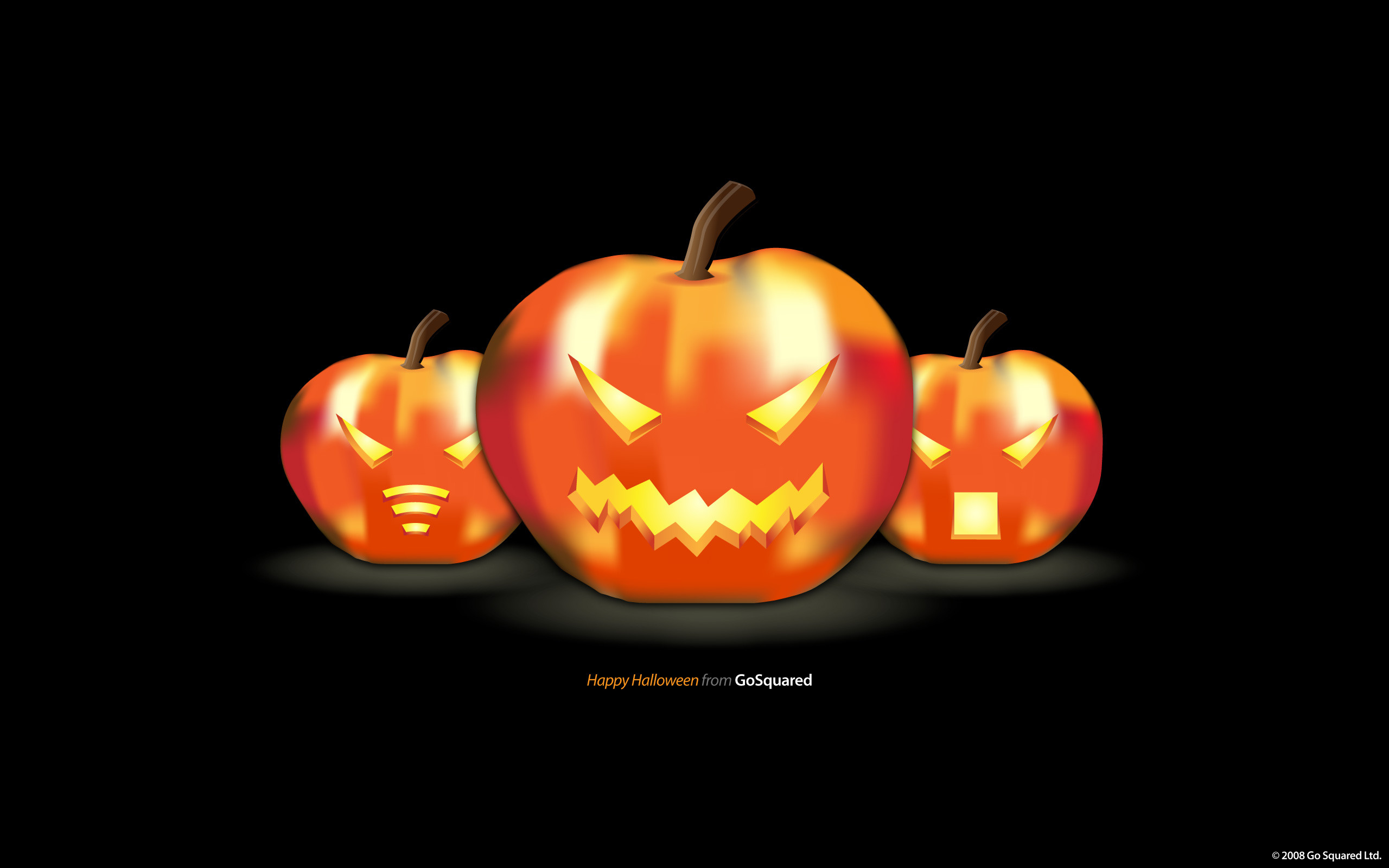 2560x1600 Here's a wallpaper to say Happy Halloween from GoSquared