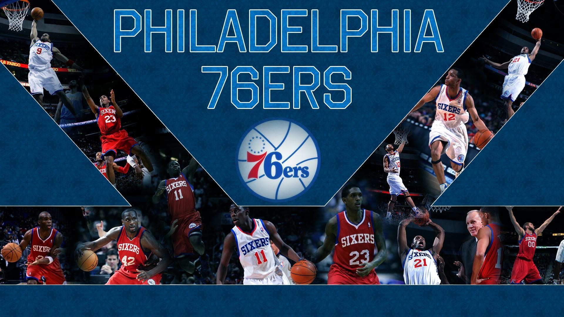 1920x1080 Cool Philadelphia 76ers Basketball Logo NBA iPhone Background .