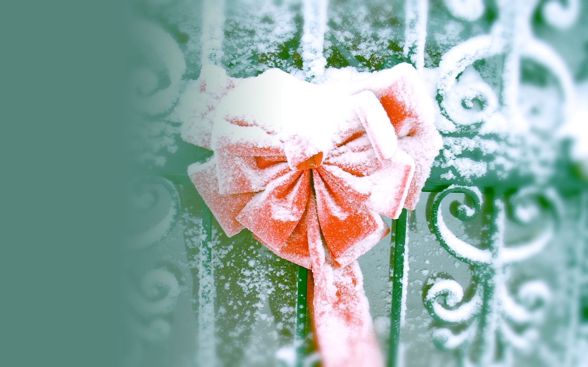 1920x1200 Wallpapers Backgrounds Computer Ribbon Snow Holiday