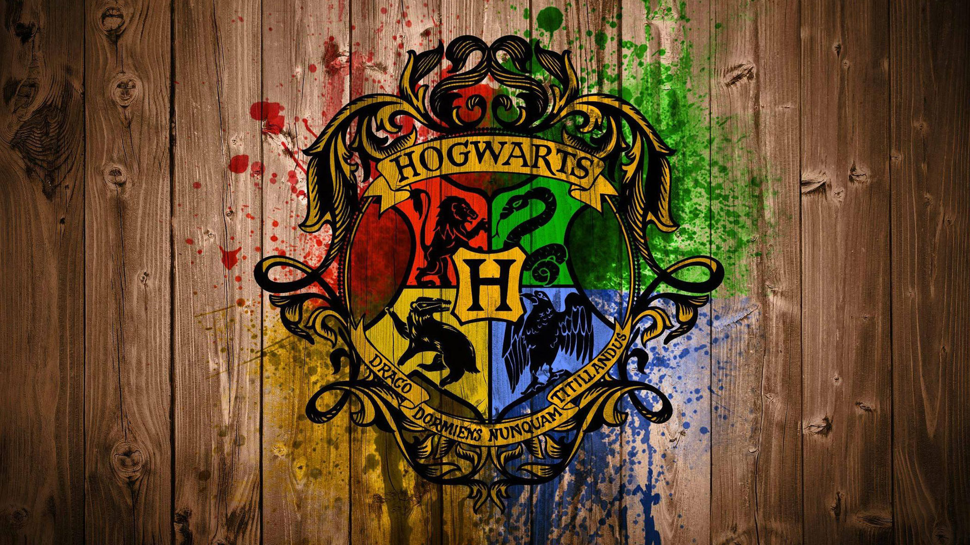1920x1080 General  Slytherin Sonserina Harry Potter Hogwarts Gryffindor  Ravenclaw Hufflepuff