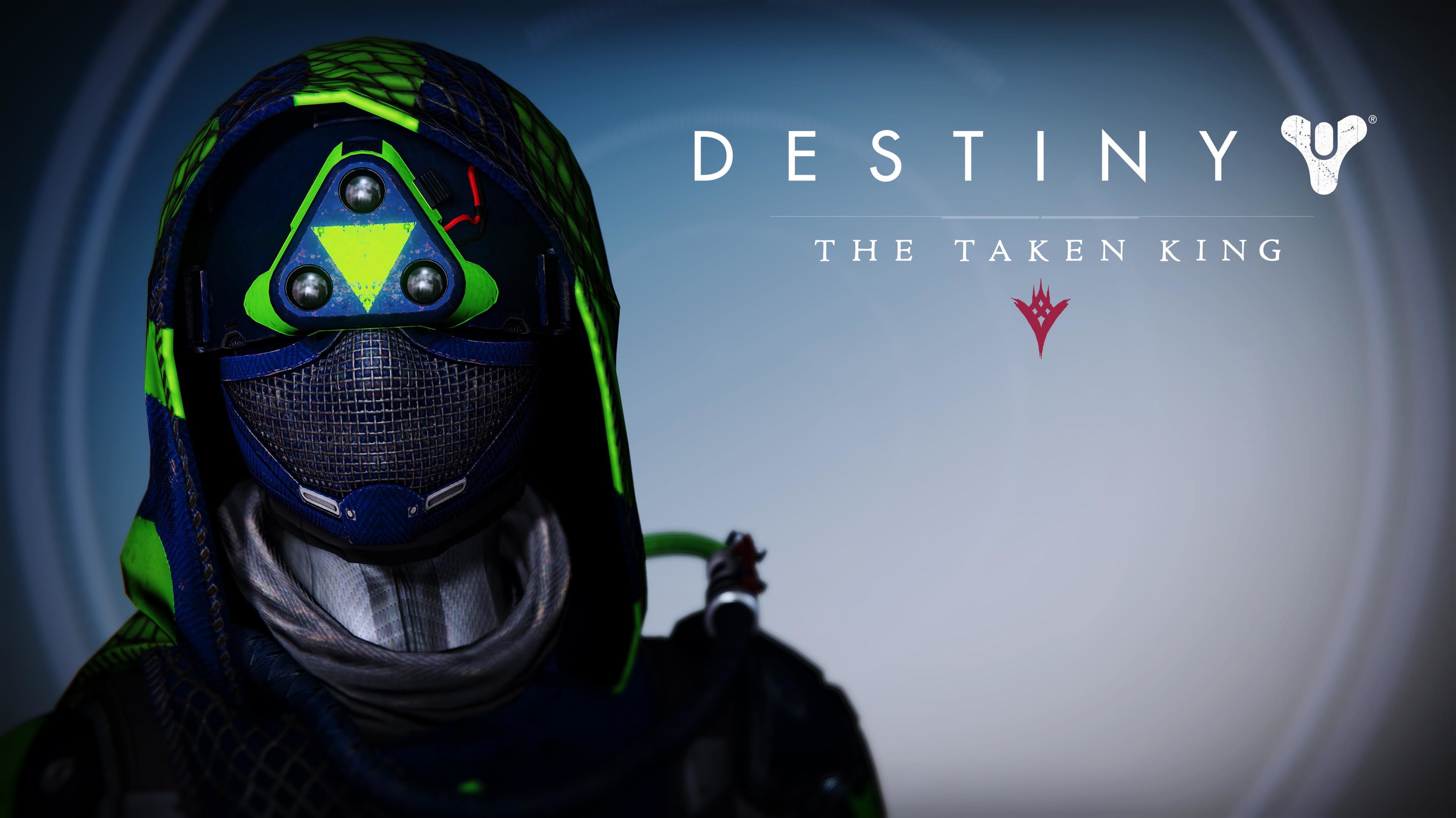 3840x2160 Destiny Hunter Female Helmet - Destiny The Taken King  wallpaper