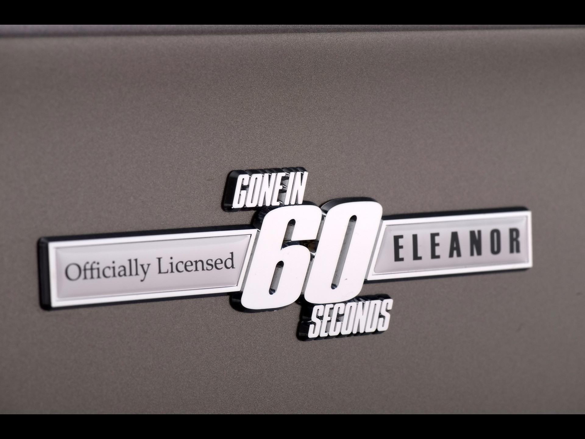 1920x1440 1967 Mustang Fastback Gone in 60 Seconds Eleanor - Emblem -  -  Wallpaper