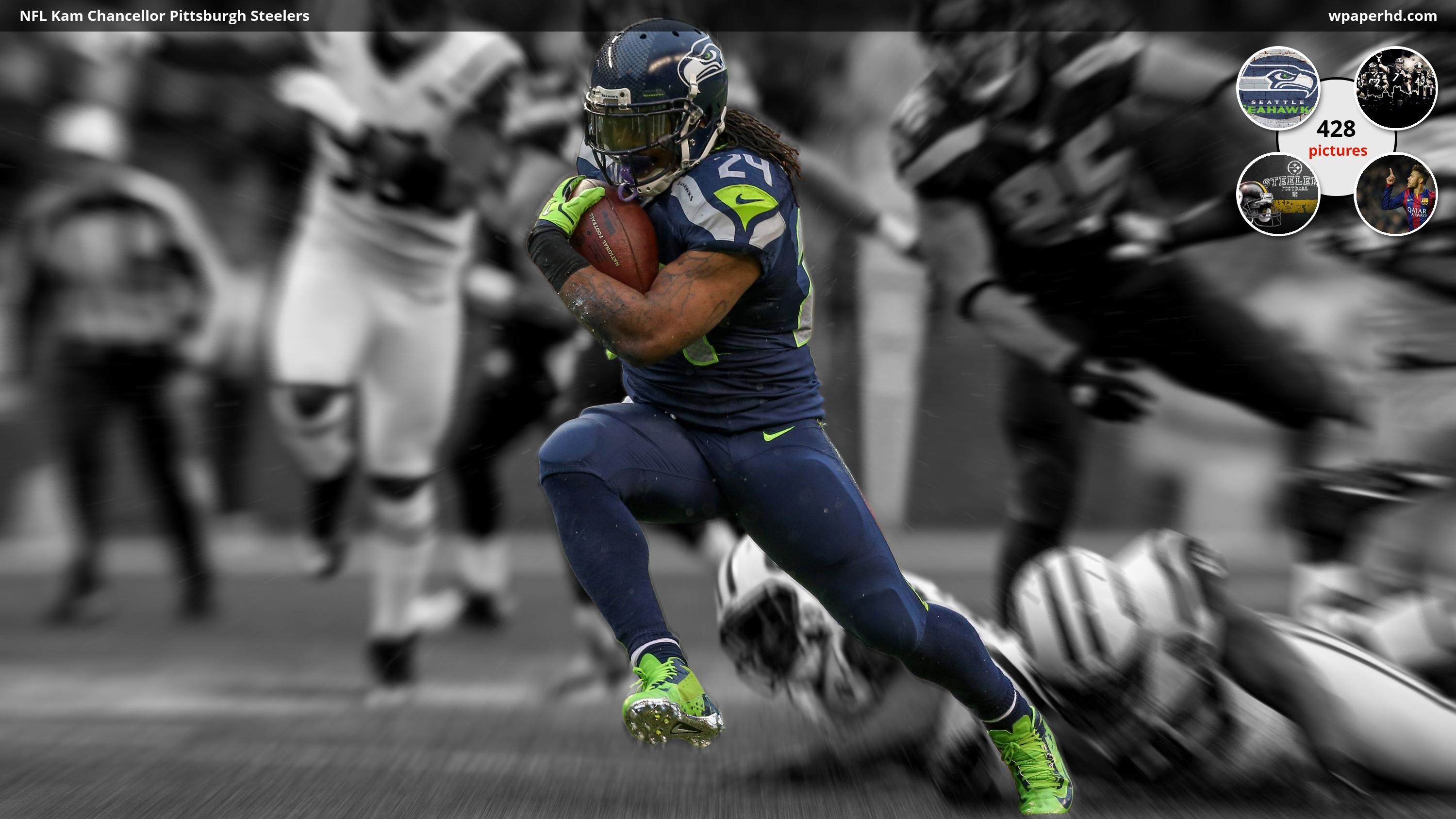 3000x1688 You are on page with NFL Kam Chancellor Pittsburgh Steelers wallpaper,  where you can download this picture in Original size and ...