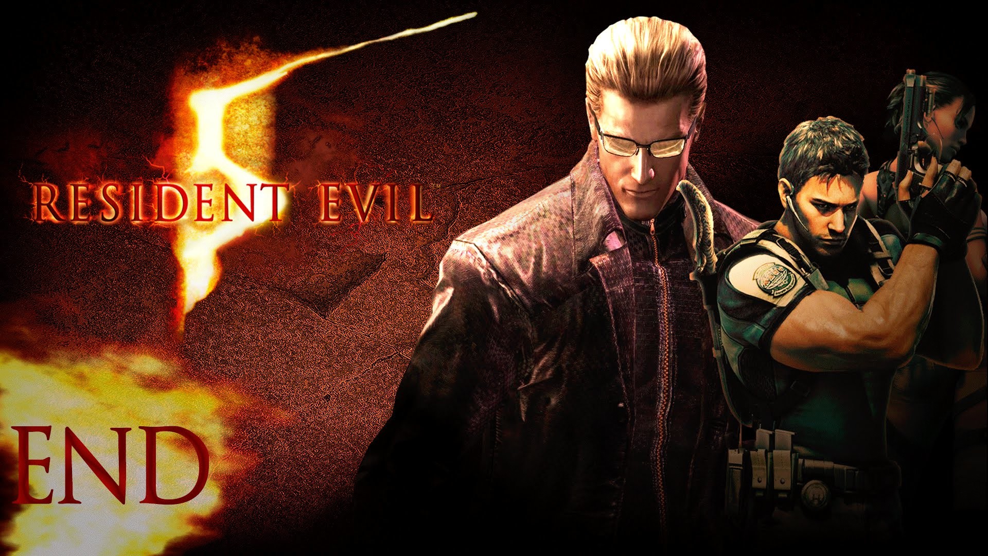 1920x1080 Let's Play Resident Evil 5 - (CO-OP) Chapter 6-3 ALBERT WESKER BOSS END -  YouTube