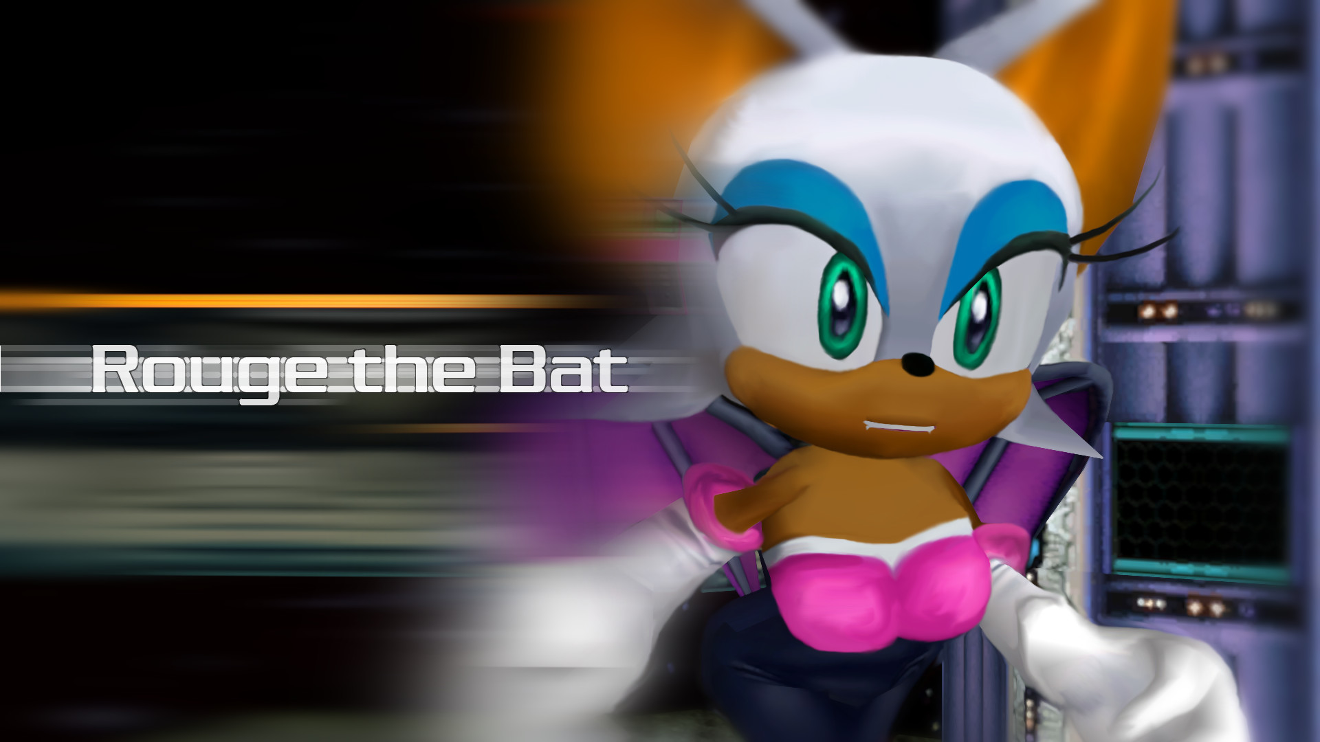 1920x1080 Rouge the Bat Repainted Model Wallpaper by RealSonicSpeed on 