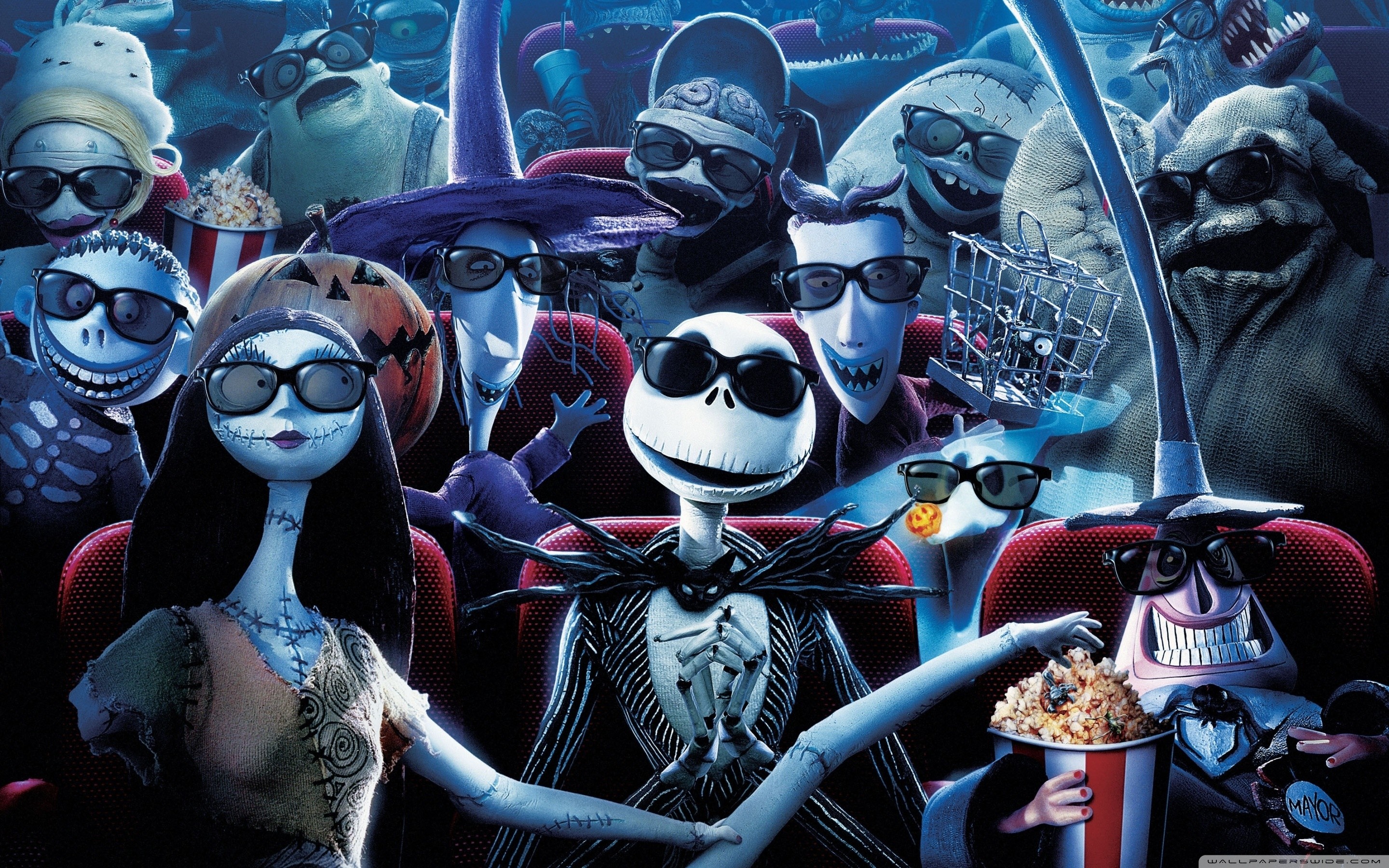 2880x1800 Title : nightmare before christmas â¤ 4k hd desktop wallpaper for 4k ultra.  Dimension : 2880 x 1800. File Type : JPG/JPEG
