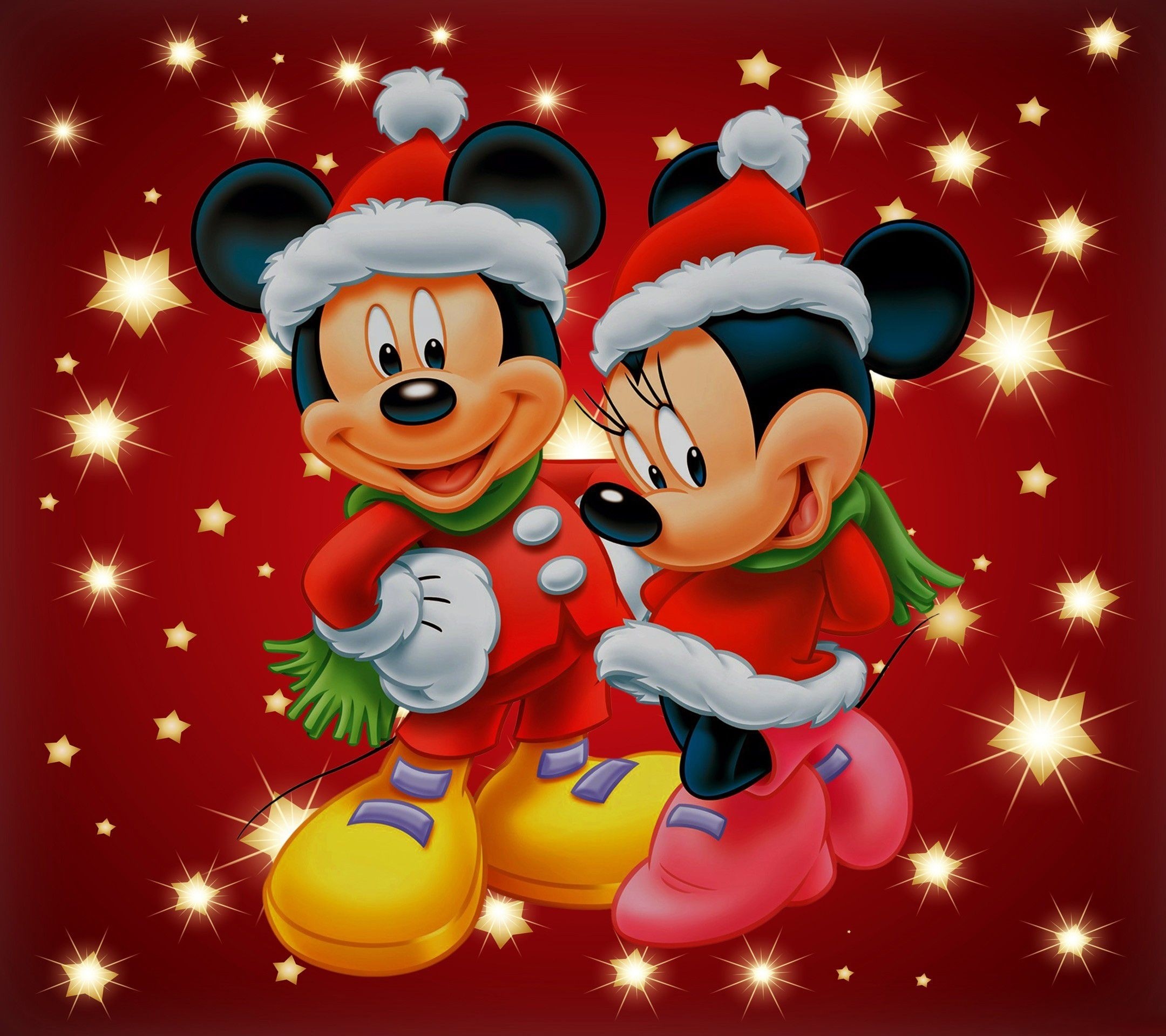 2160x1920 10 Most Popular Mickey Mouse Christmas Wallpapers FULL HD 1920Ã1080 For PC  Desktop