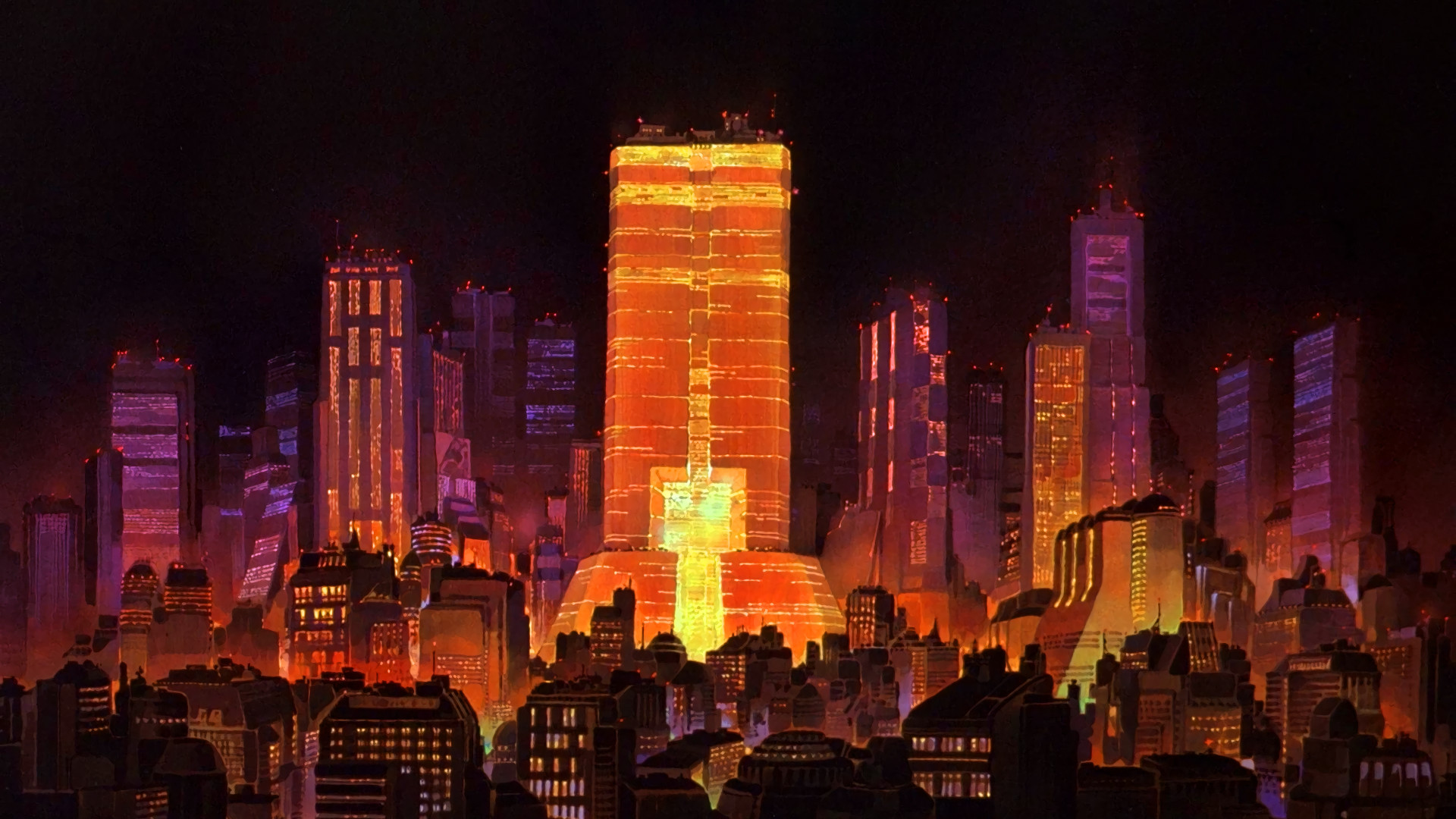 1920x1080 A Little Remastering of Neo-Tokyo from Akira ...
