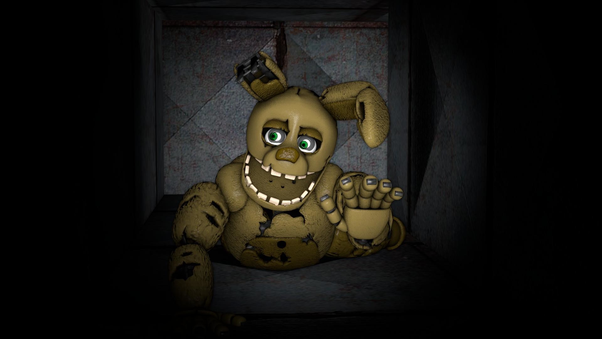1920x1080 Withered Spring-Bonnie in vent