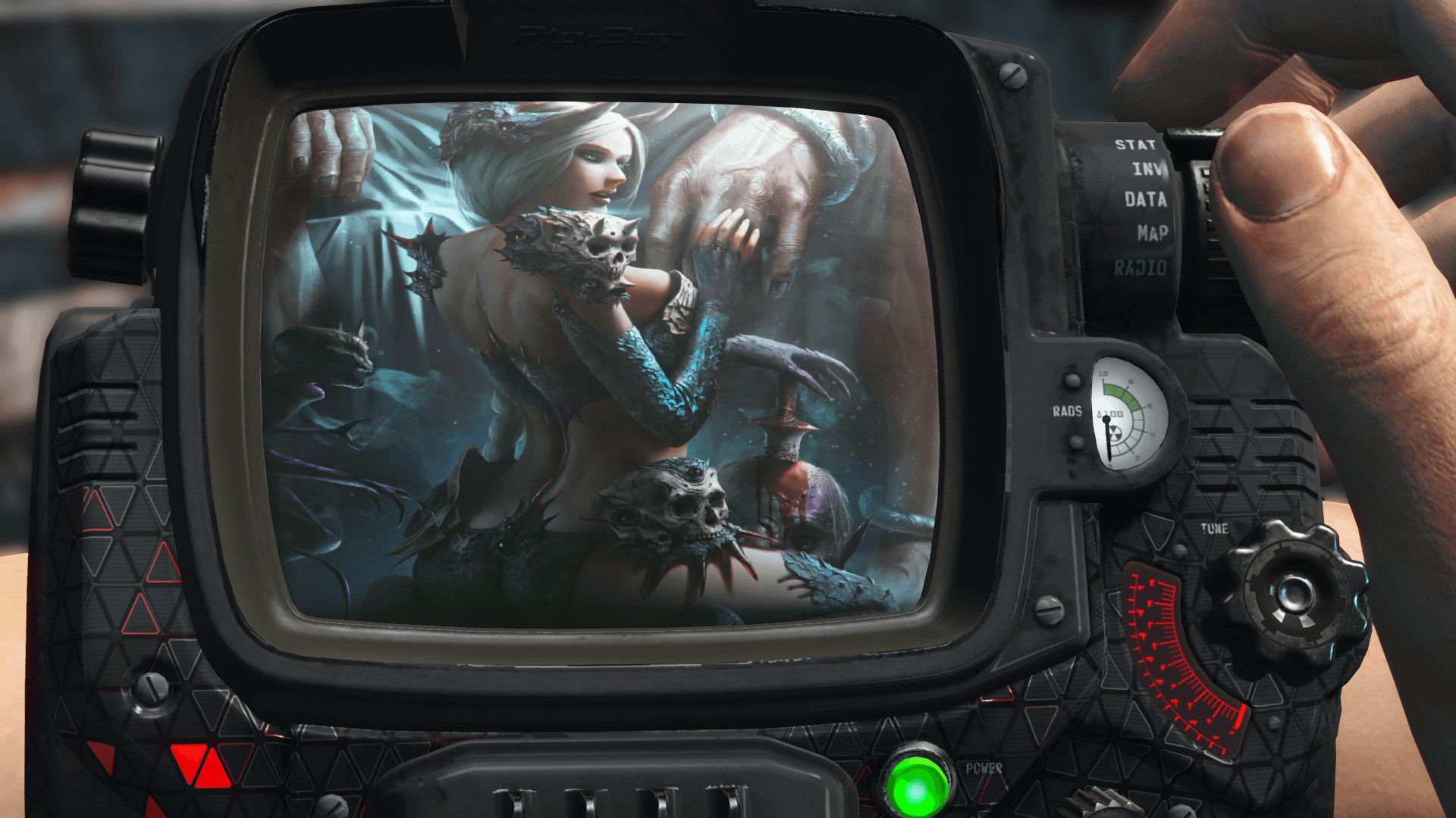 1920x1080 Alternative Sexy Pip-Boy Screen at Fallout 4 Nexus - Mods and community
