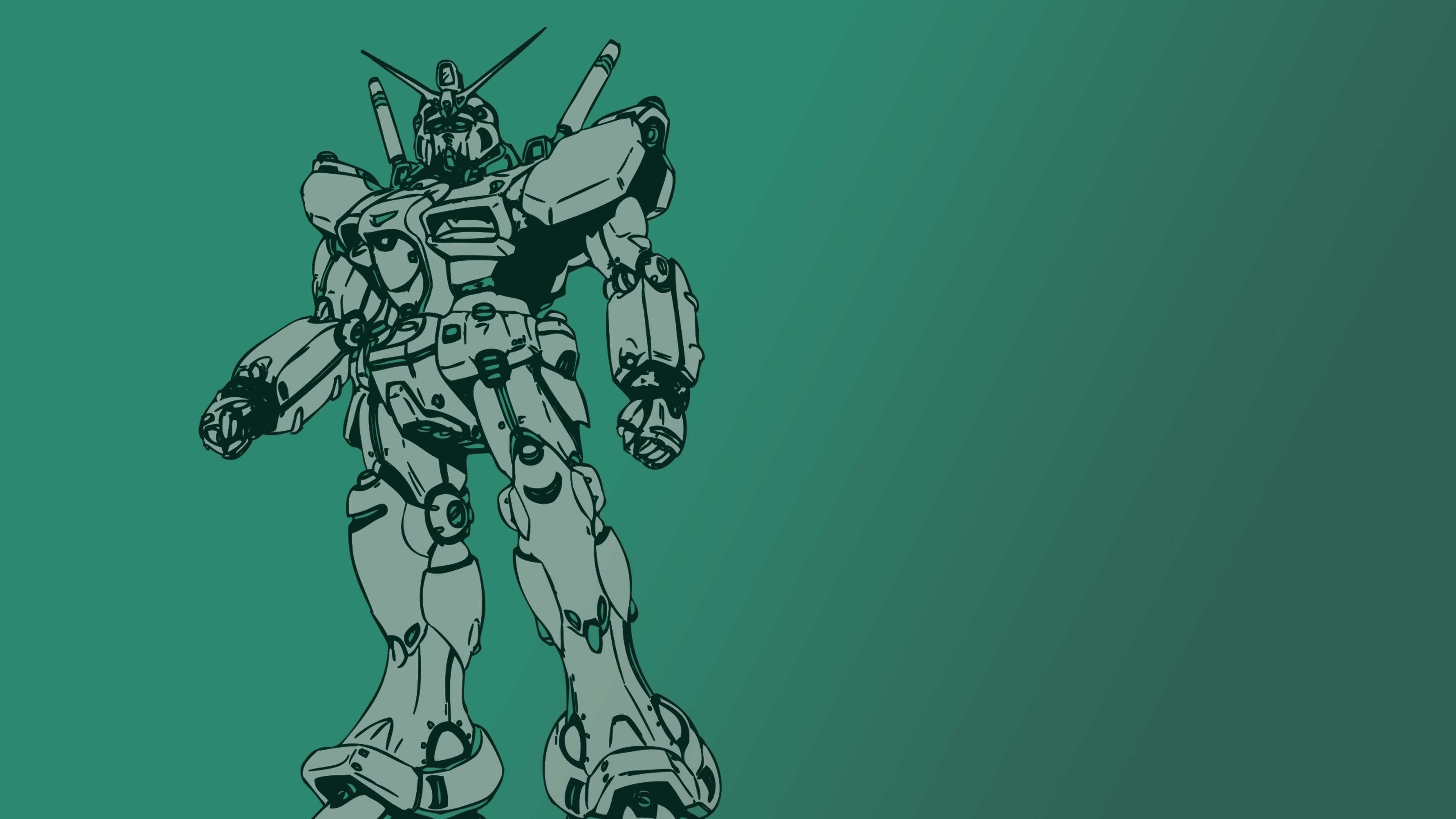 3840x2160 Gundam Style