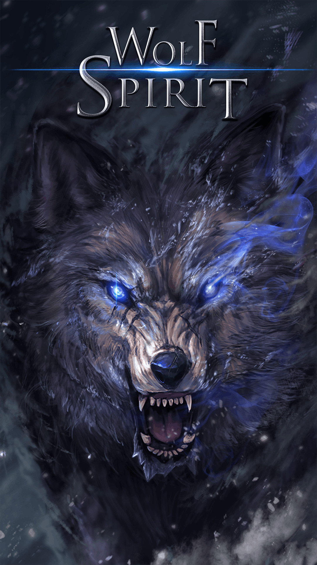 1080x1920 Wolf spirit live wallpaper