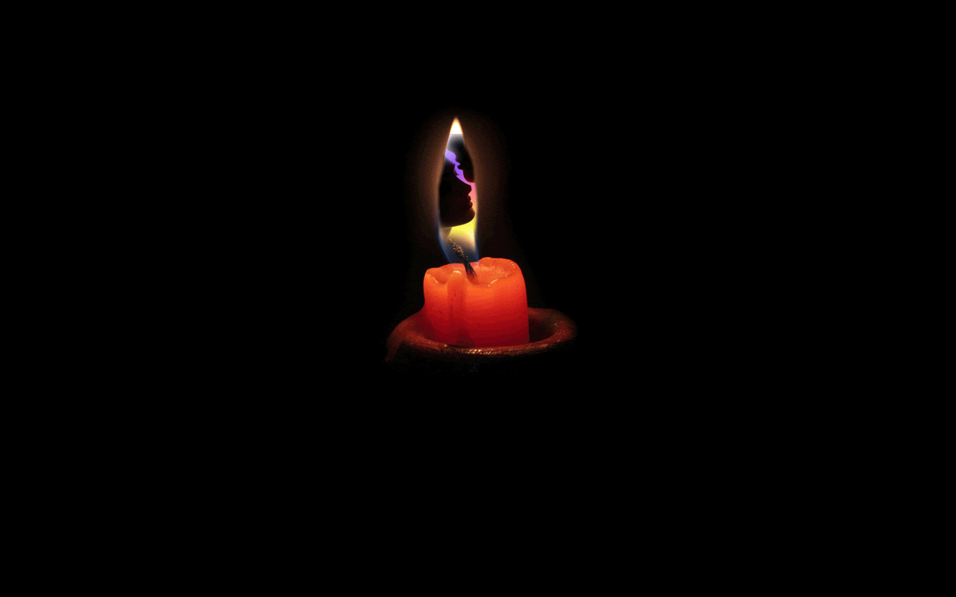 1920x1200 candle animated wallpaper