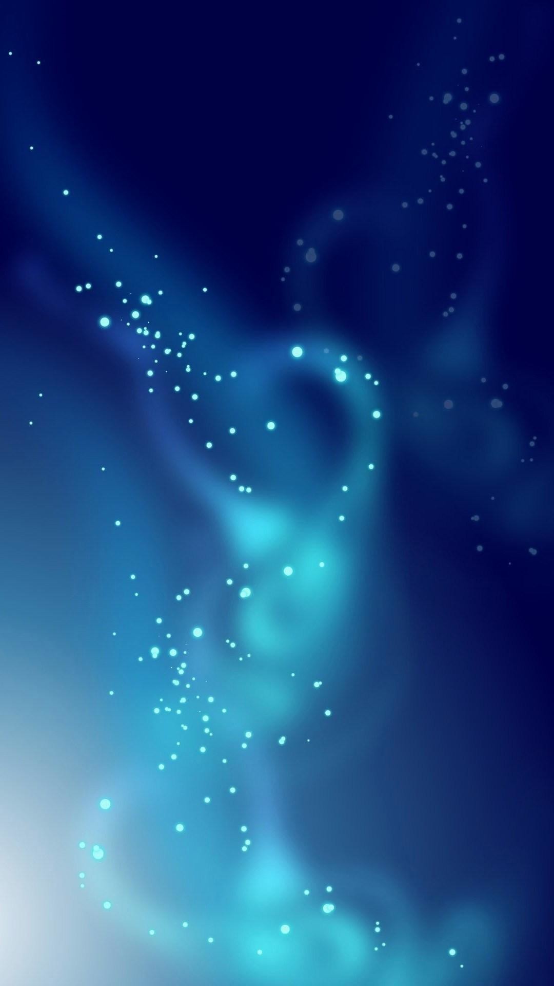 1080x1920 Android Abstract wallpaper full-hd- sparkling-blue-smoke-abstract-