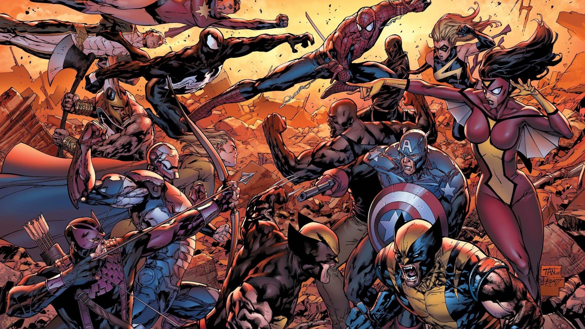 1920x1080 Marvel Comics HD HD Wallpapers Collection: Item 5585277 - HD Wallpapers