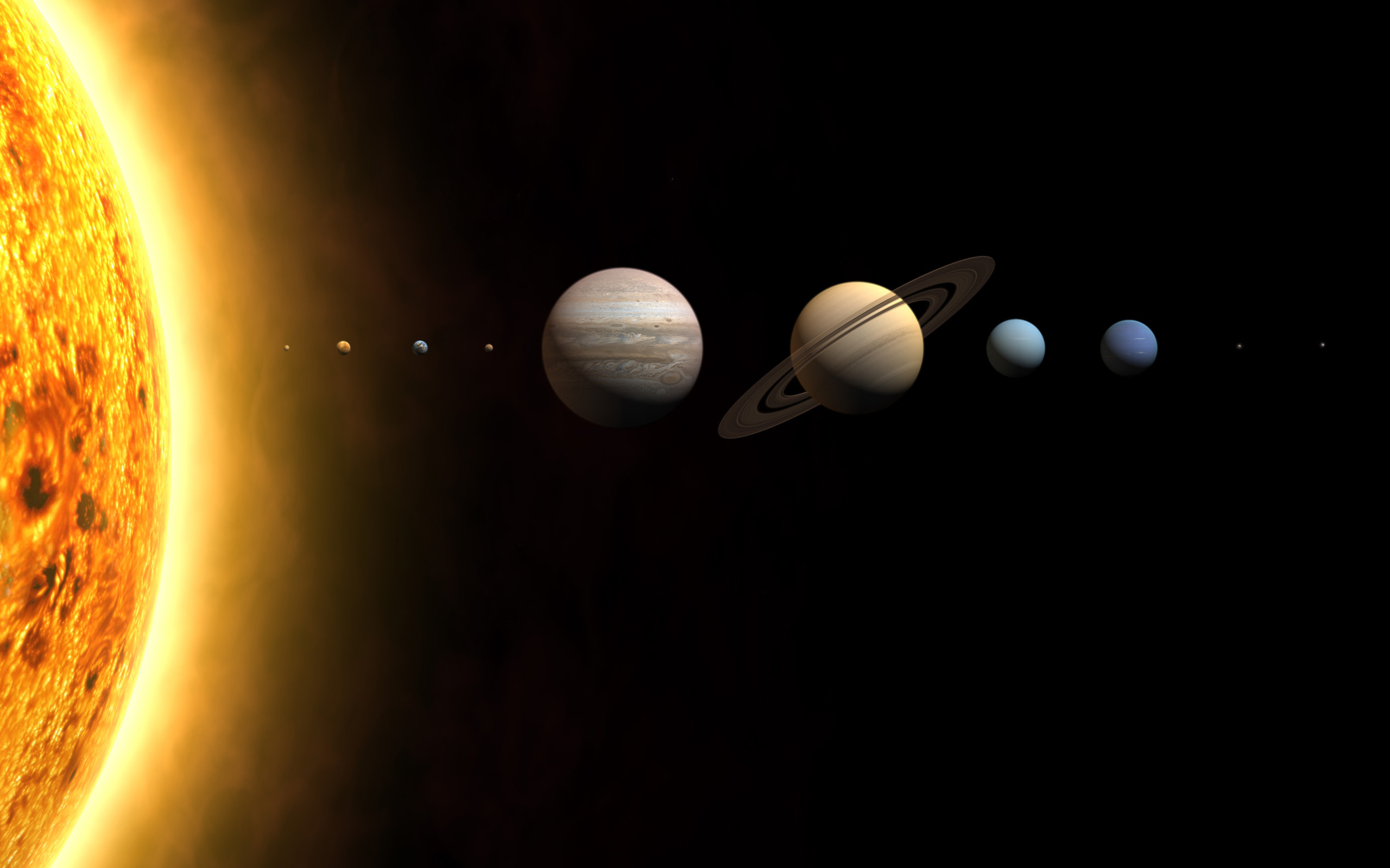 2560x1600 HD Wallpaper | Background Image ID:160813.  Sci Fi Solar System