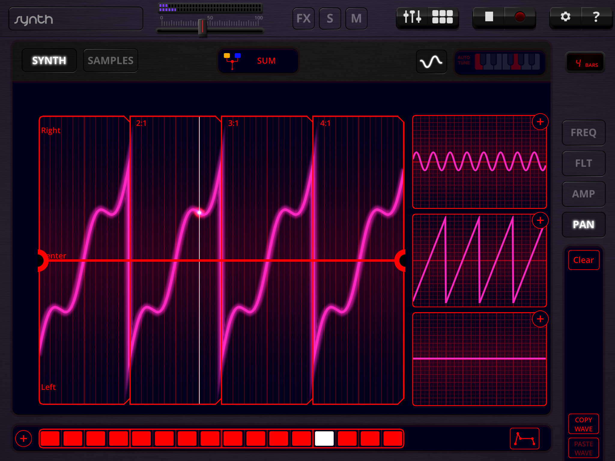 2048x1536 Many of the sound and pitch sequence settings in Oscilab can be adjusted by  tweaking the