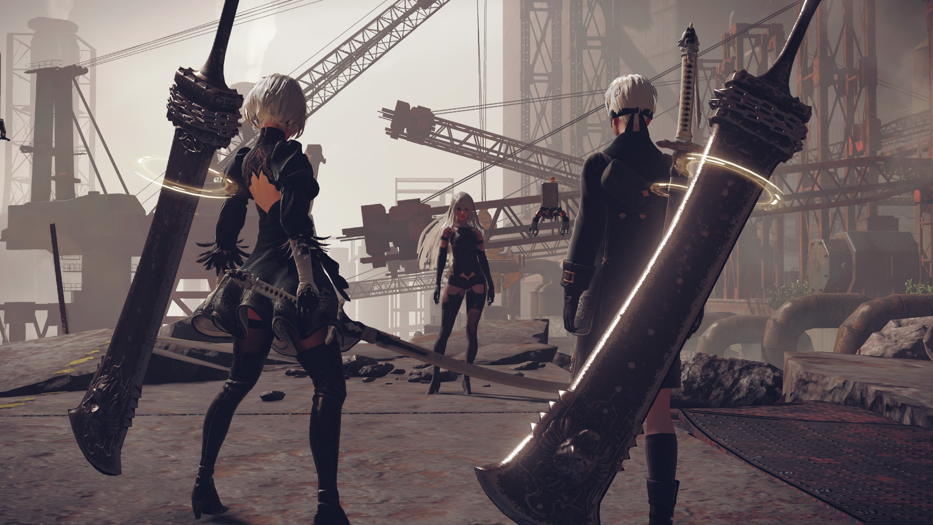 1920x1080 New NieR: Automata screenshots introduce '9S' and 'A2' ...
