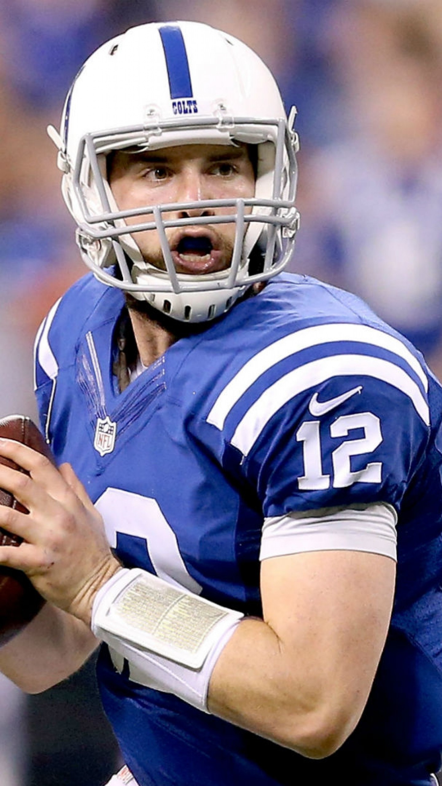 1440x2560  Wallpaper andrew luck, indianapolis colts, football