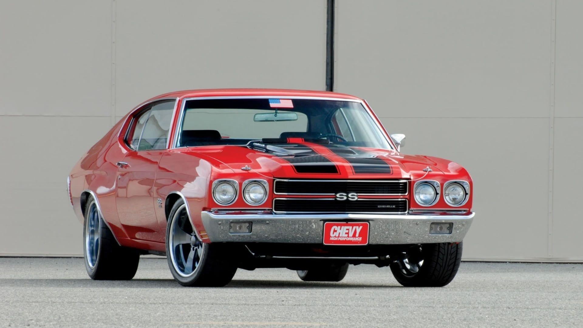 1920x1080 1970 Red Chevy Chevelle SS 454 wallpaper |  | 37008 .