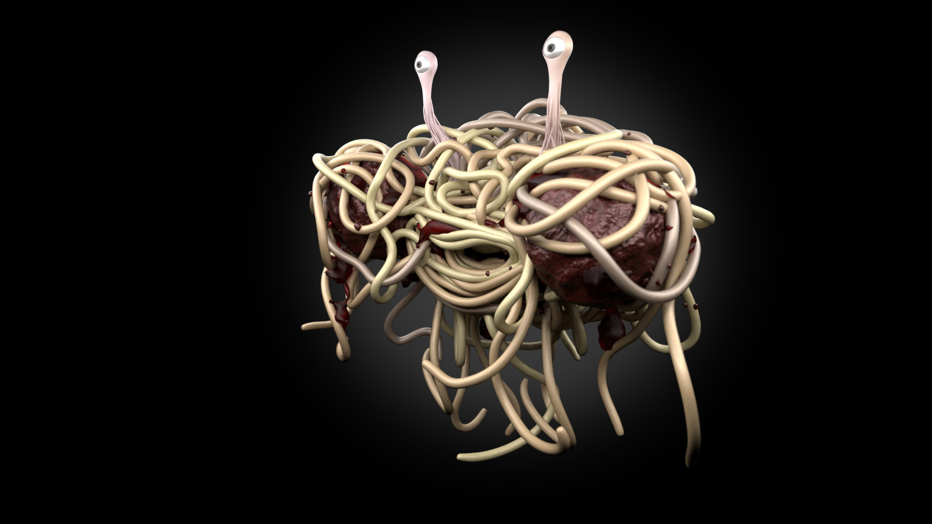 1920x1080 flying spaghetti monster
