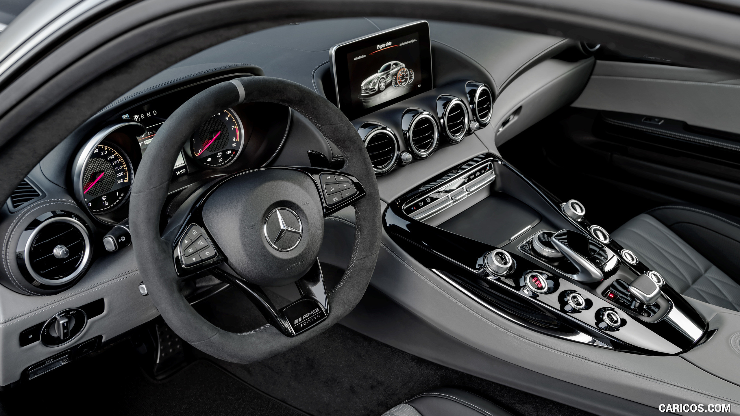 2560x1440 2018 Mercedes-AMG GT C Edition 50 Wallpaper