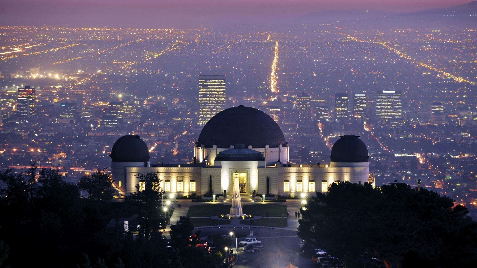 1920x1080 griffith observatory, los angeles, california