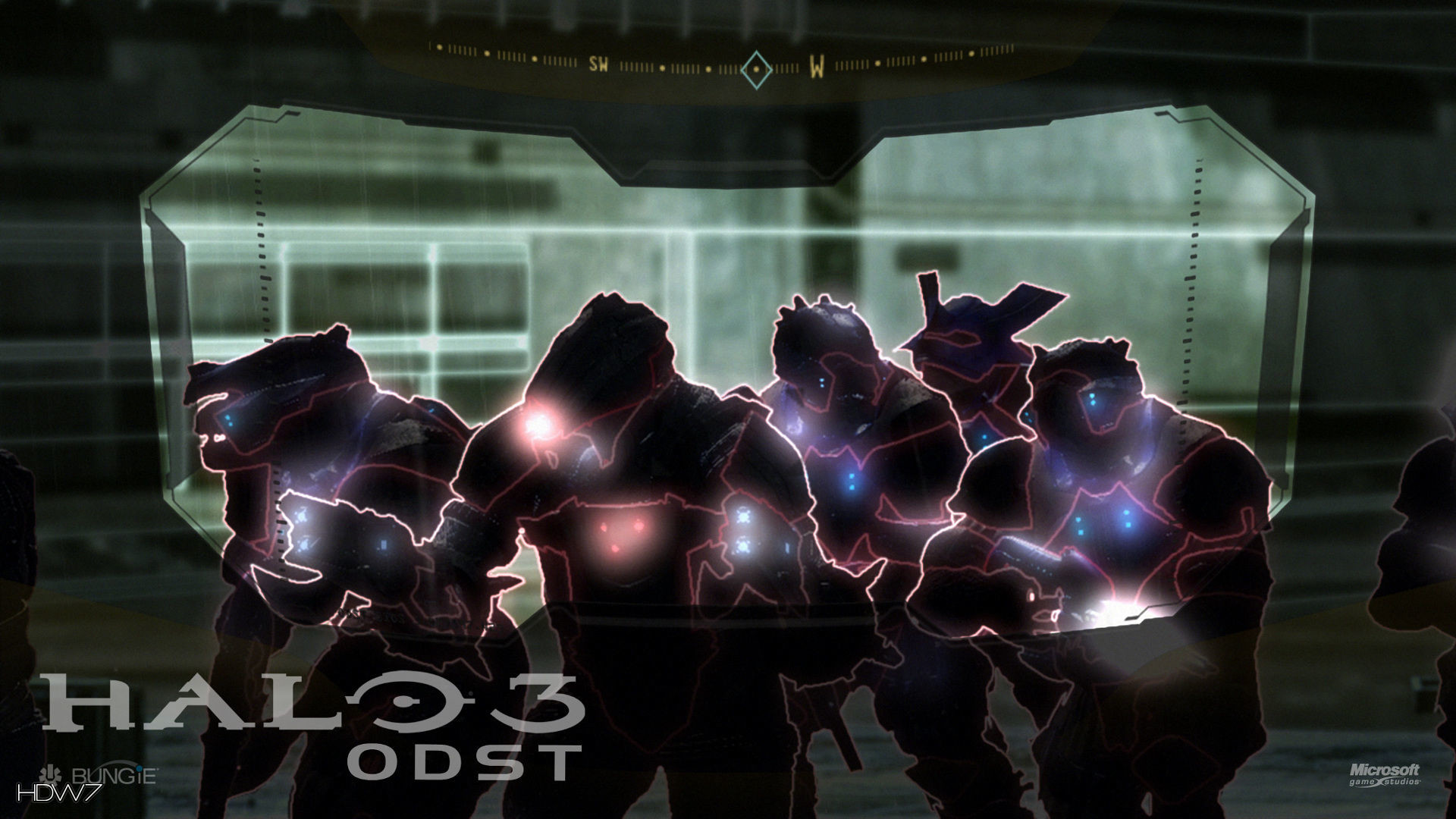 1920x1080 halo 3 odst brutes at night widescreen hd wallpaper