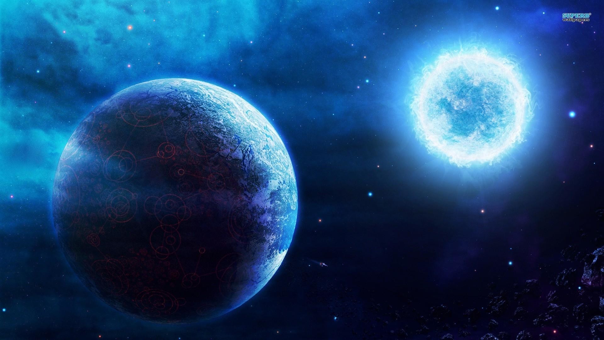 1920x1080 Outer space stars planets wallpaper