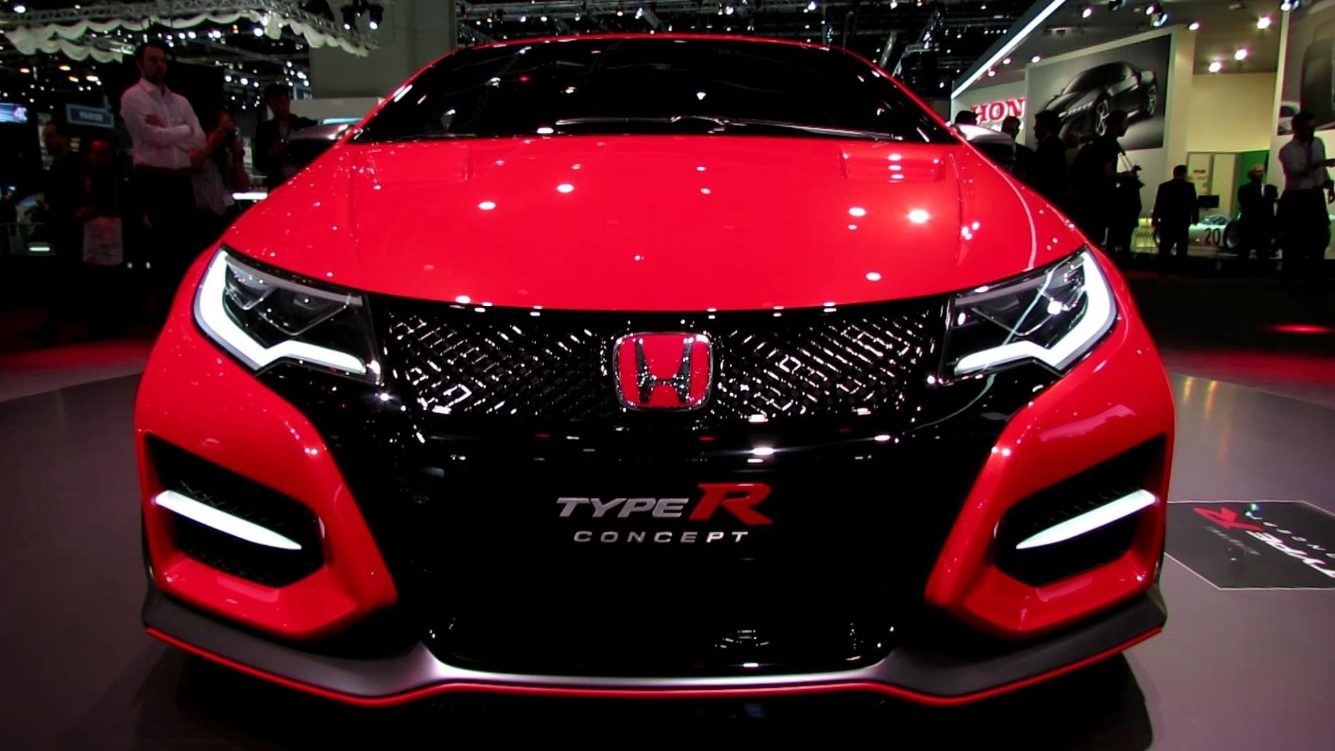 1920x1080 2015 Honda Civic Type R Concept - Exterior Walkaround - 2014 Geneva Motor  Show - YouTube