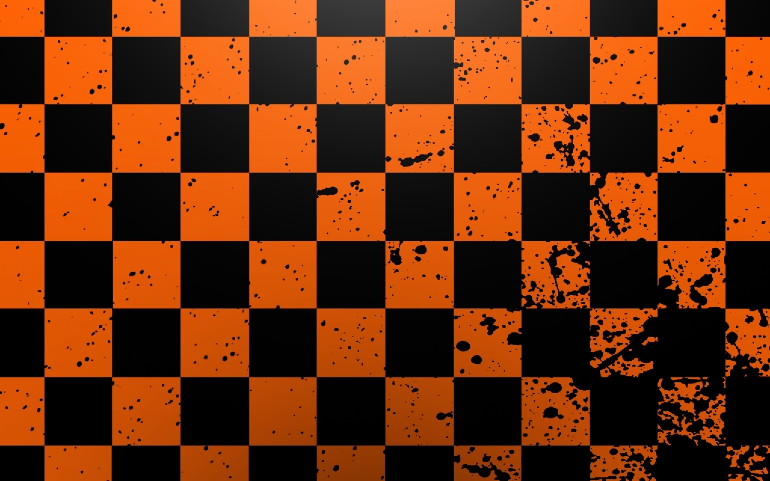 2560x1600 Artistic checkered pattern wallpapers square hd. Black orange checkerboard  Art .