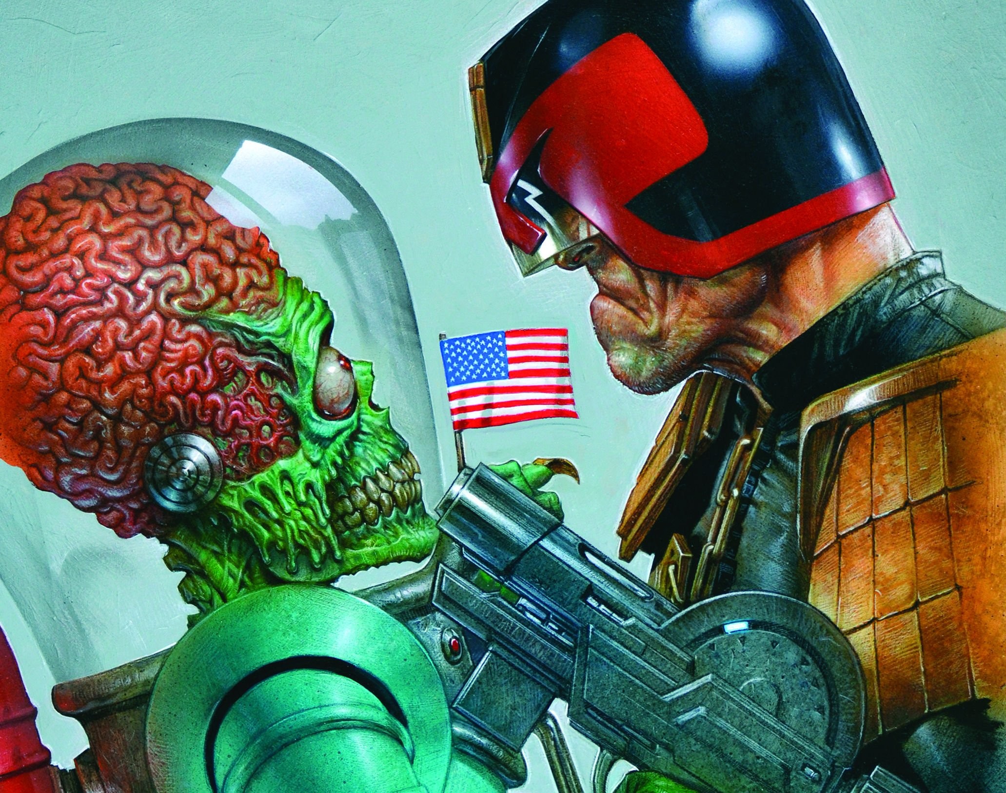 2063x1626 MARS ATTACKS comedy sci-fi martian alien aliens action 1mat apocalyptic  comics movie judge dredd wallpaper |  | 622977 | WallpaperUP