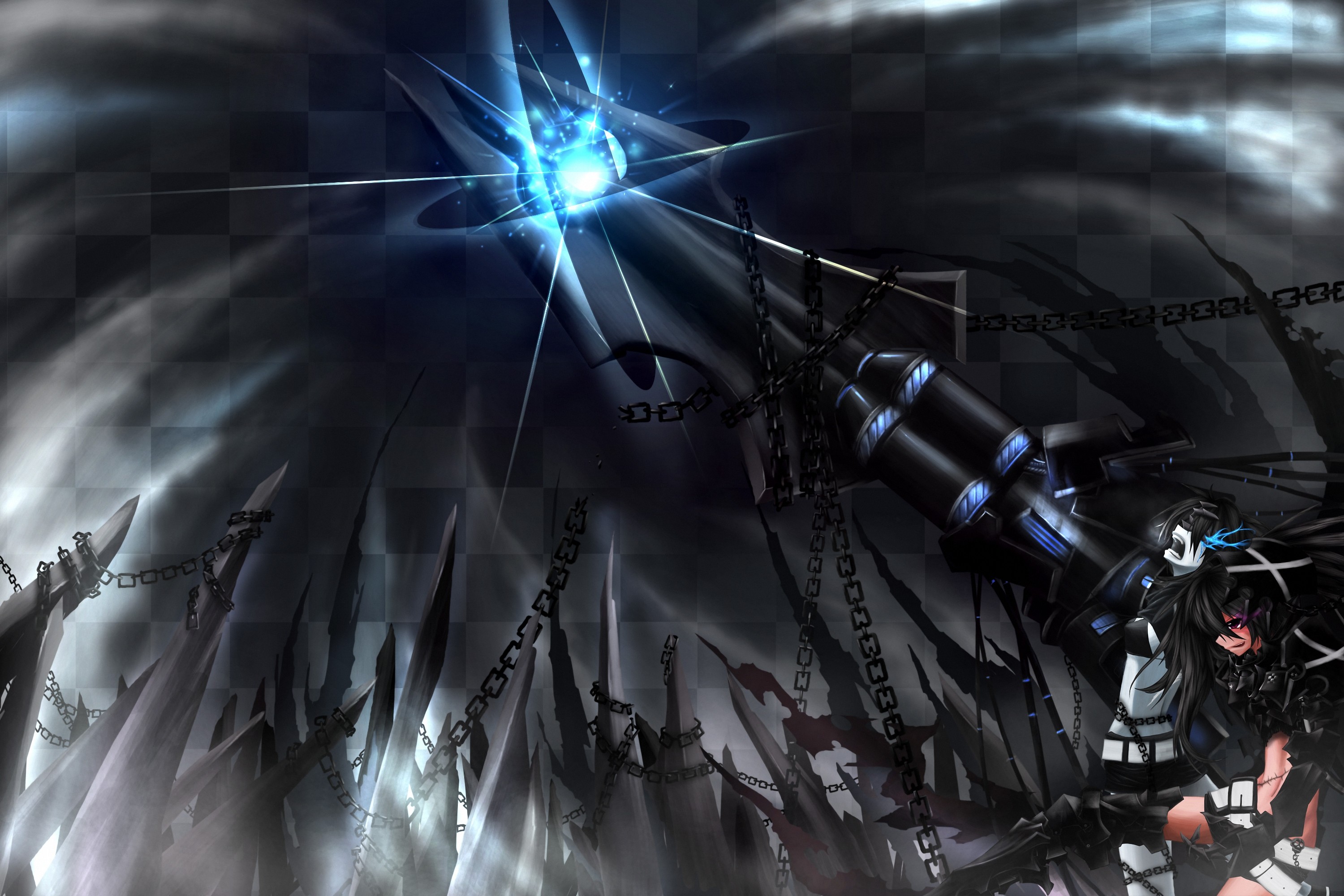3000x2000 1582 Black Rock Shooter HD Wallpapers | Backgrounds - Wallpaper Abyss