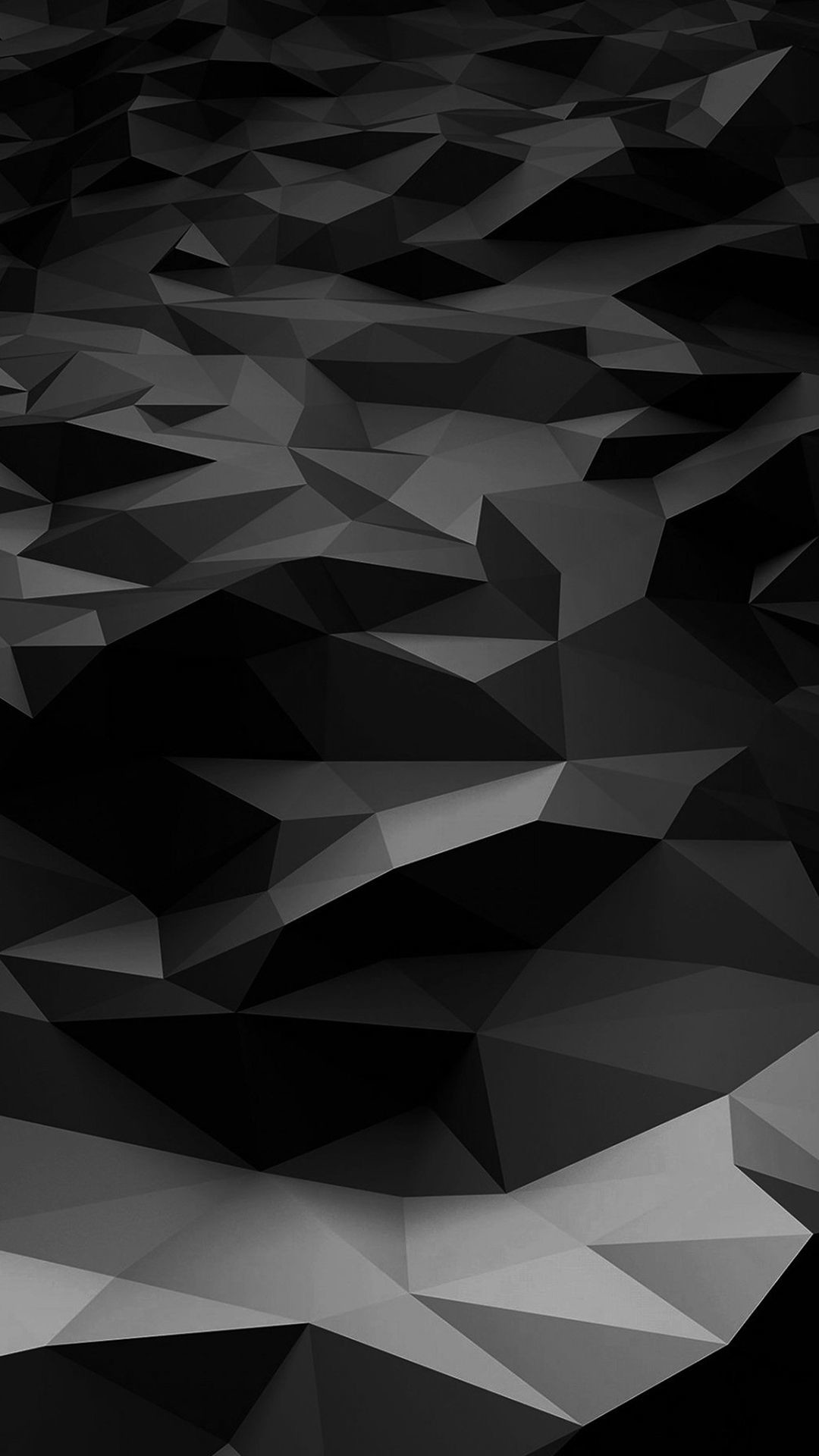 1080x1920 low poly art dark black pattern iphone 6 wallpapers download