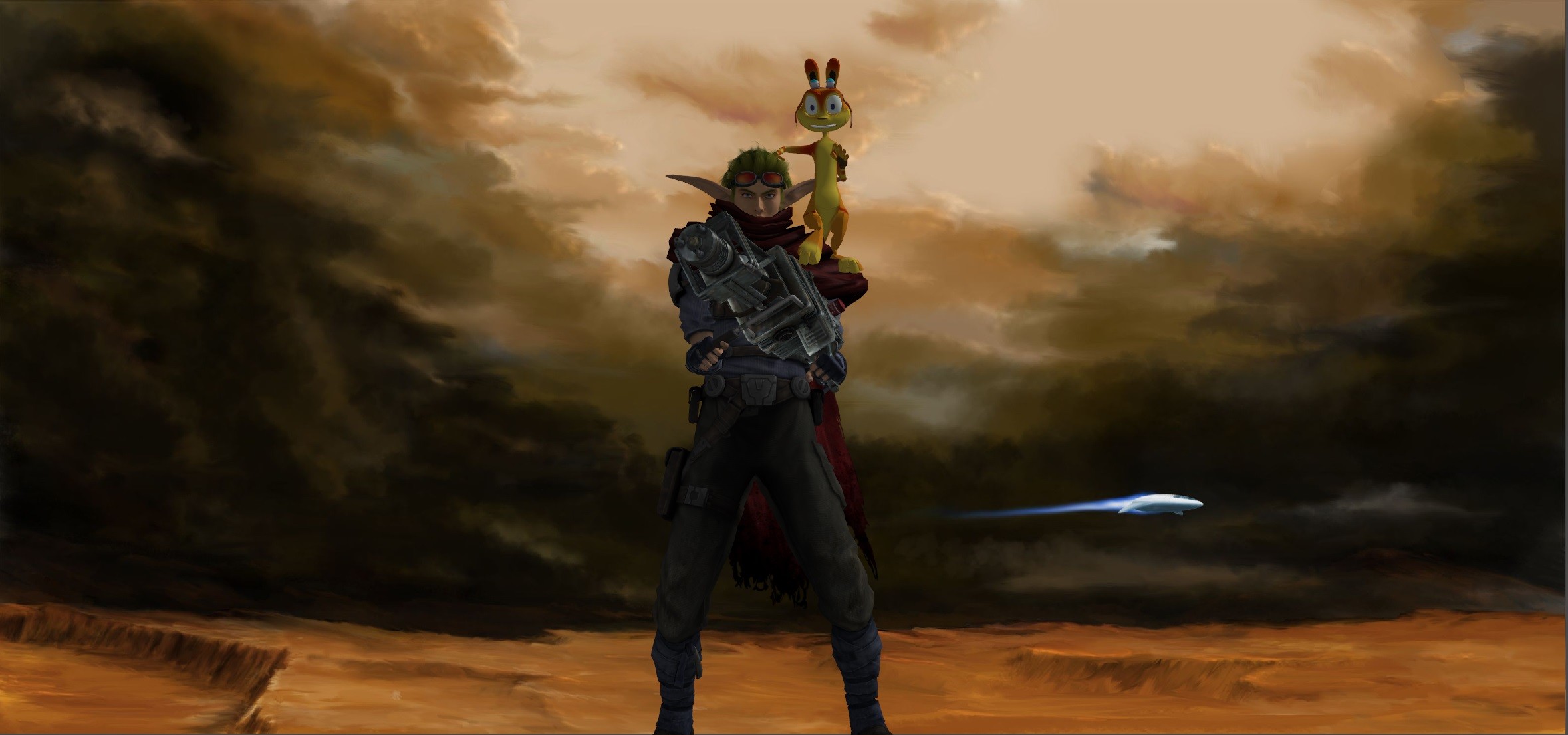 2358x1106 Jak and Daxter wallpaper by calibur222 Jak and Daxter wallpaper by  calibur222