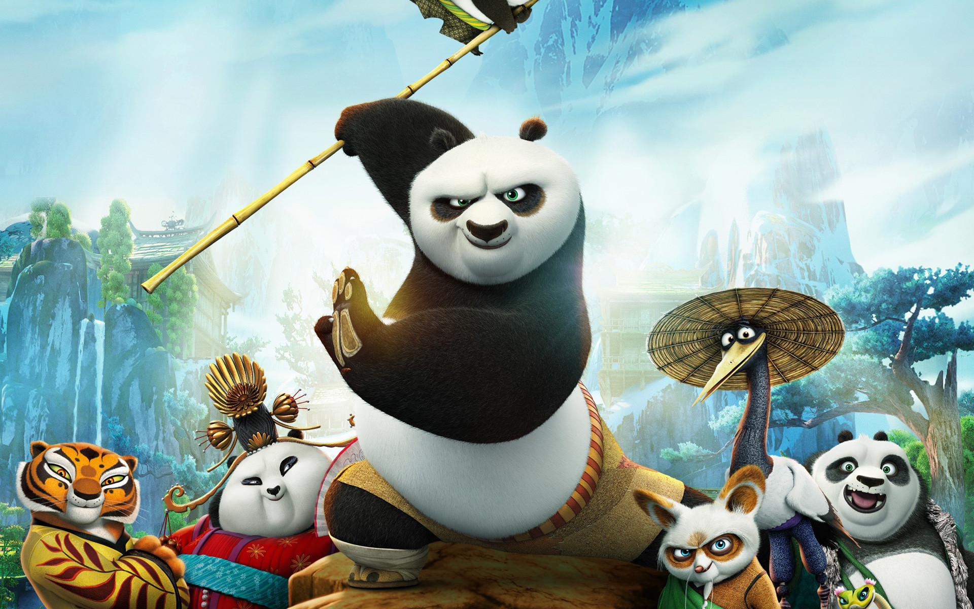 1920x1200 Kung Fu Panda Movie 2016 wallpaper