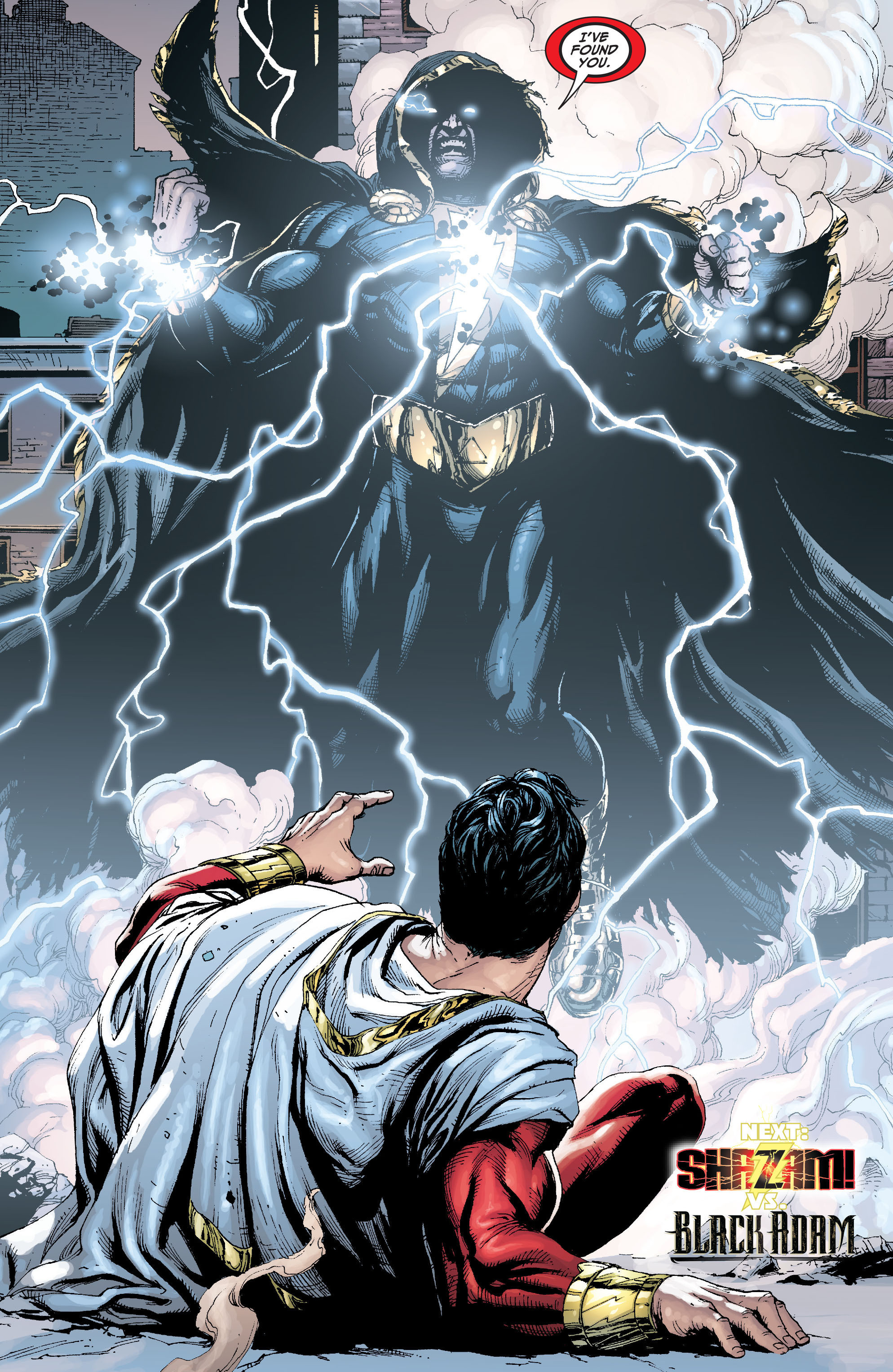 1988x3056 Black Adam vs Thor | DC Comics New 52's Shazam Volume 1: All 12 Amazing
