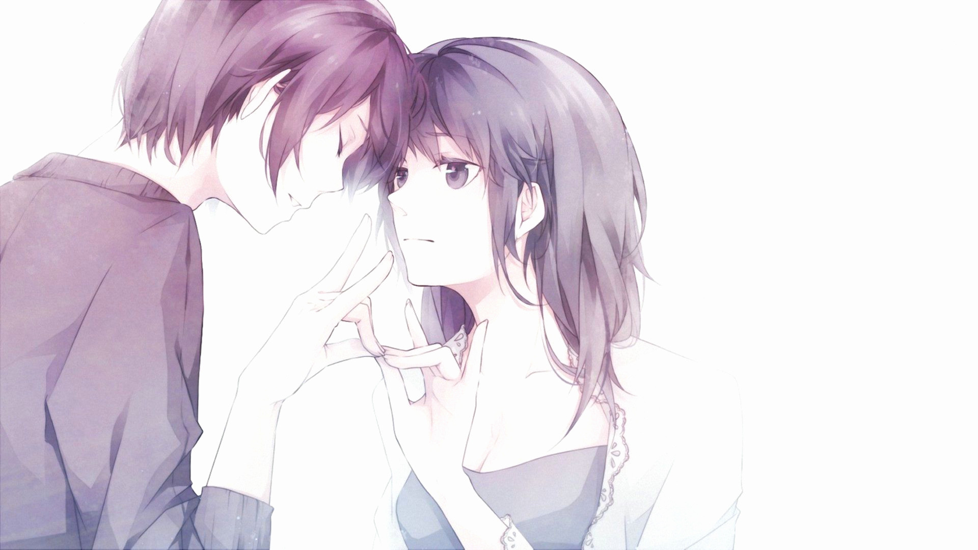 Cute Couple - Anime Wallpaper Download | MobCup