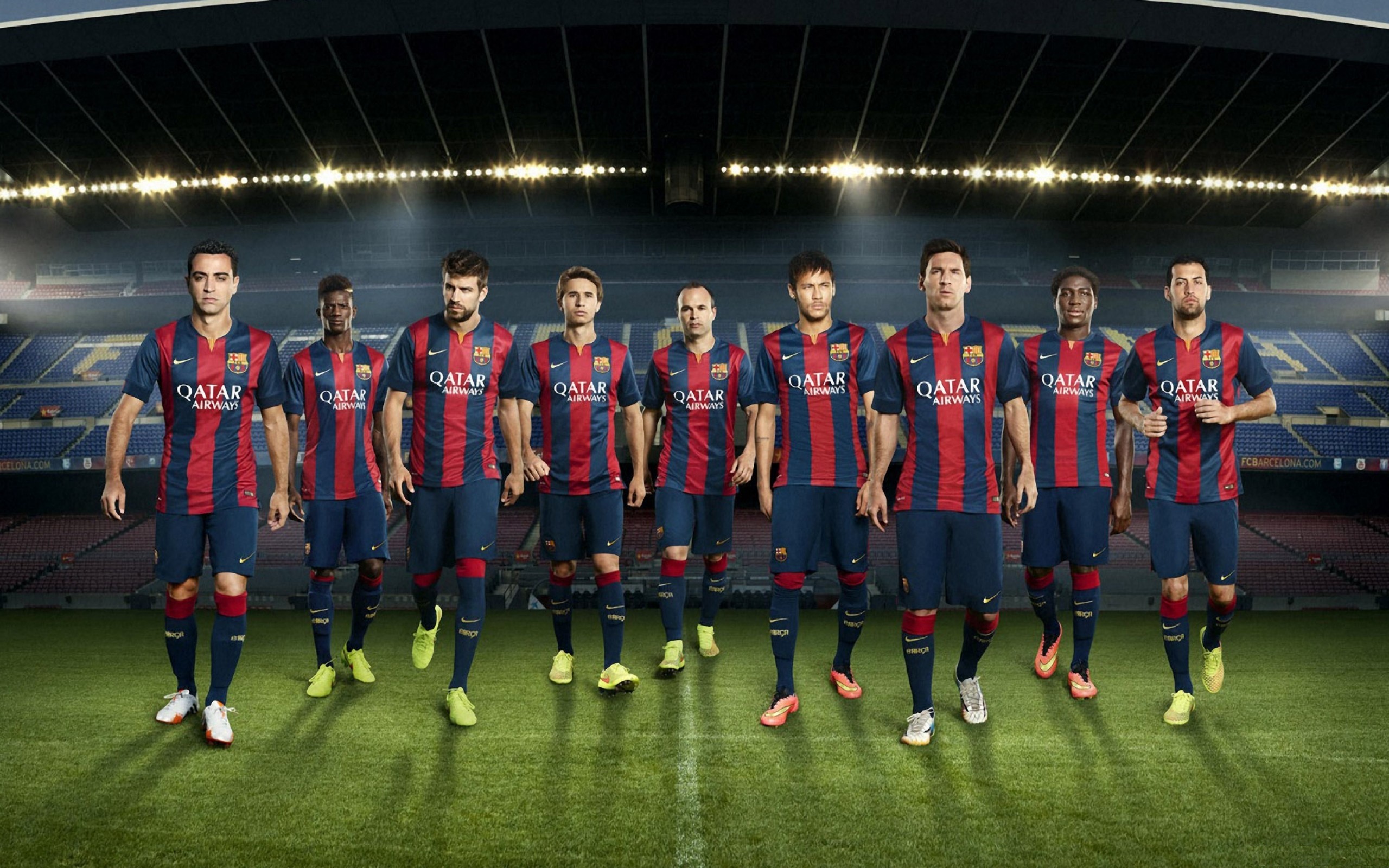 2560x1600 HD Wallpapers Football Club FC barcelona images new nike home kit.