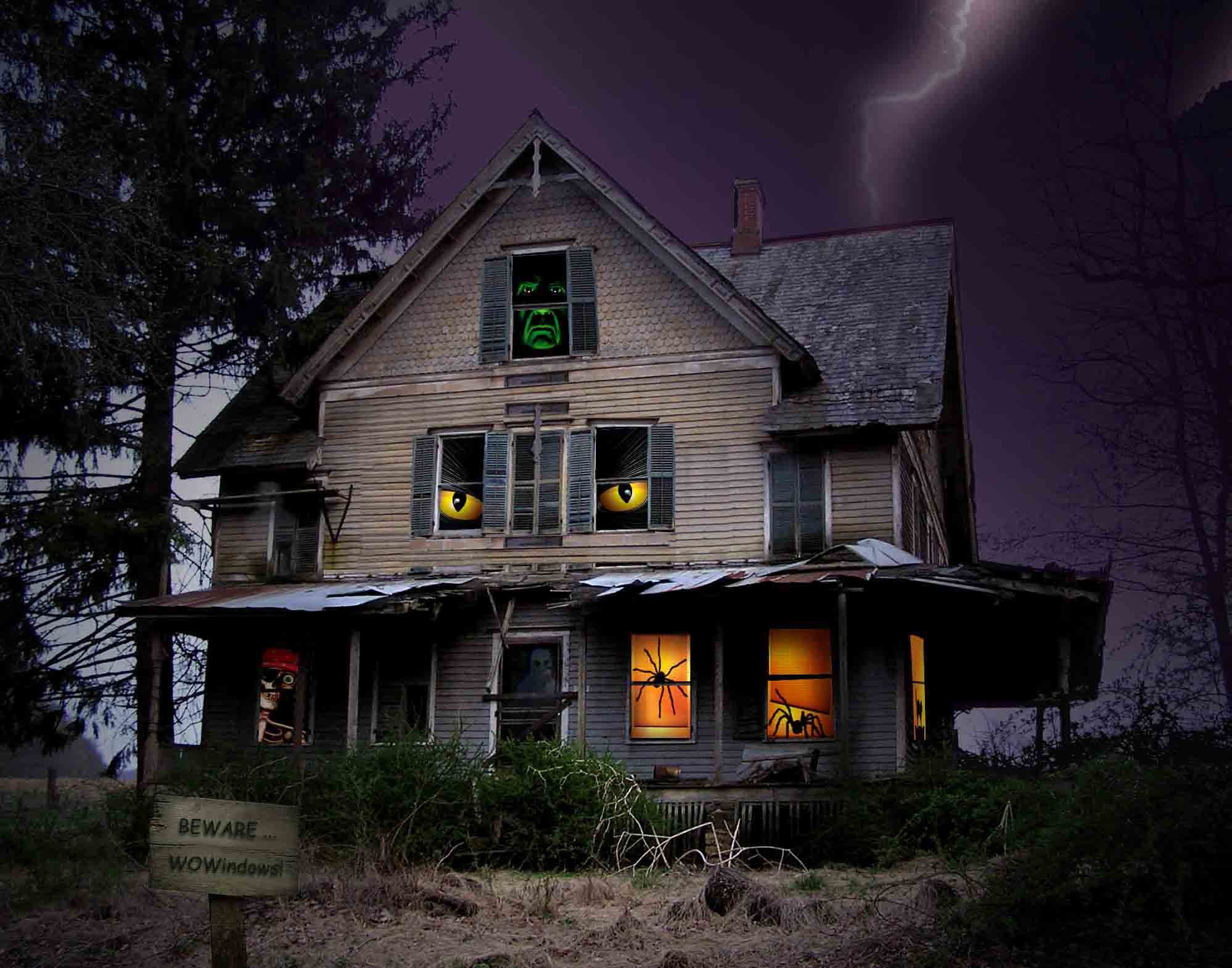 1998x1570 halloween+haunted+houses | Scary Halloween 2012 Haunted House HD Wallpaper  45 Scary Halloween