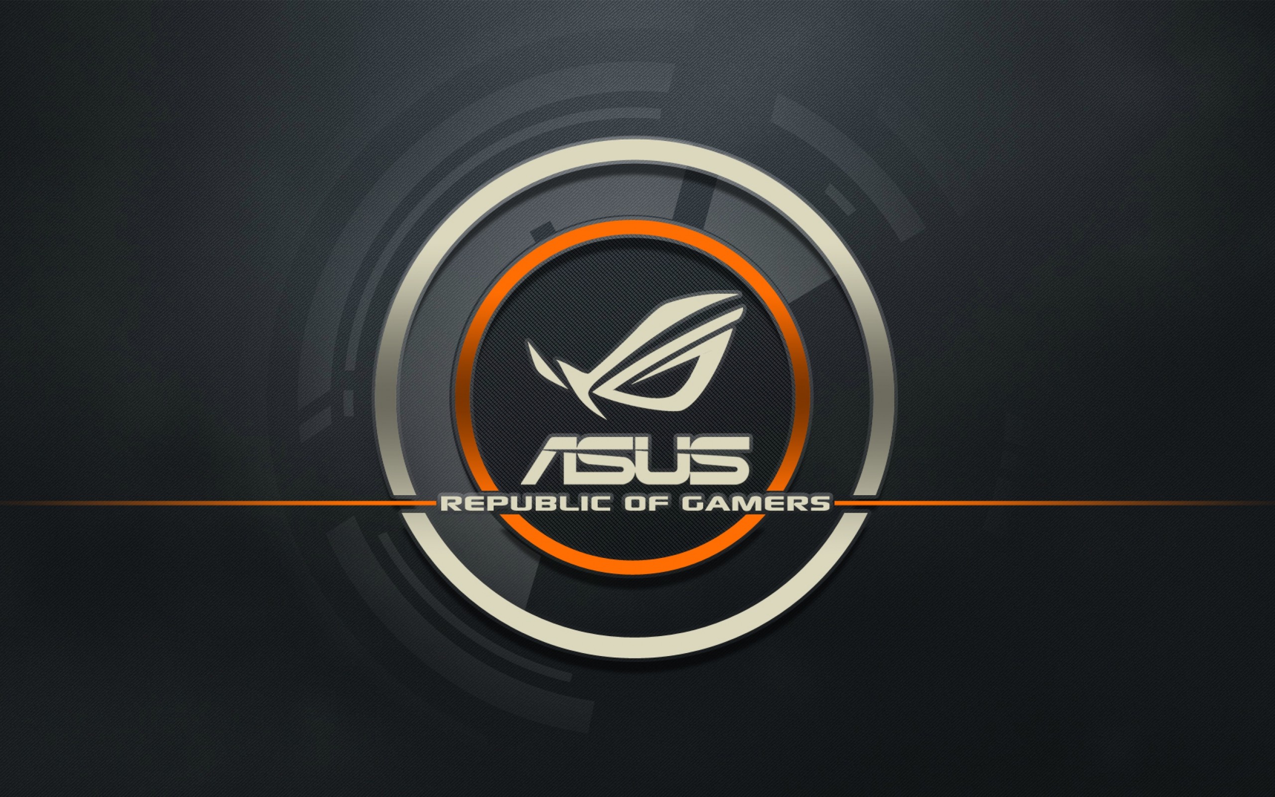 2560x1600 Technologie - Asus Republic of Gamers Logo Wallpaper