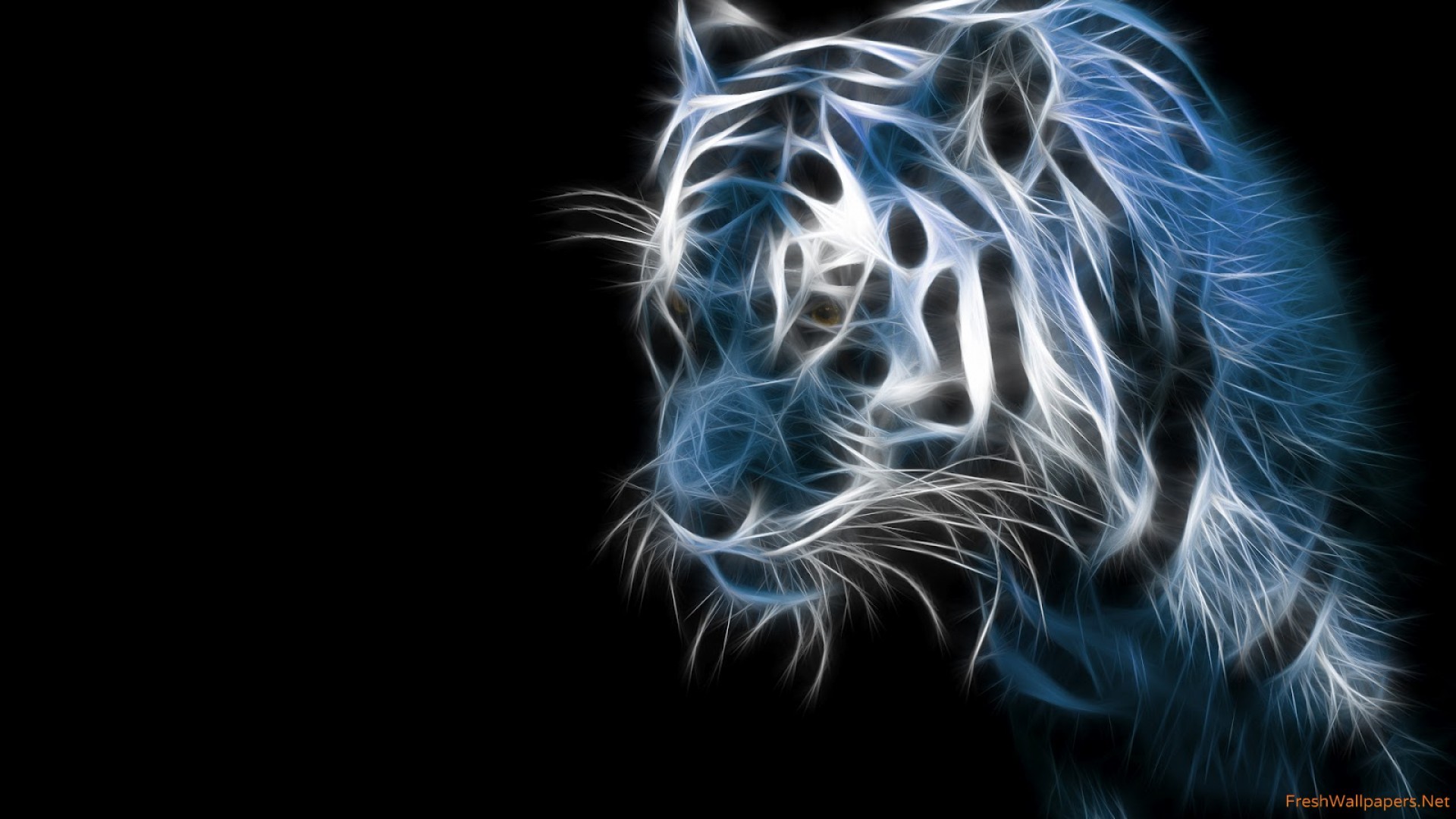 1920x1080 White Tiger 3d Wallpapers Images To Download Wallpaper
