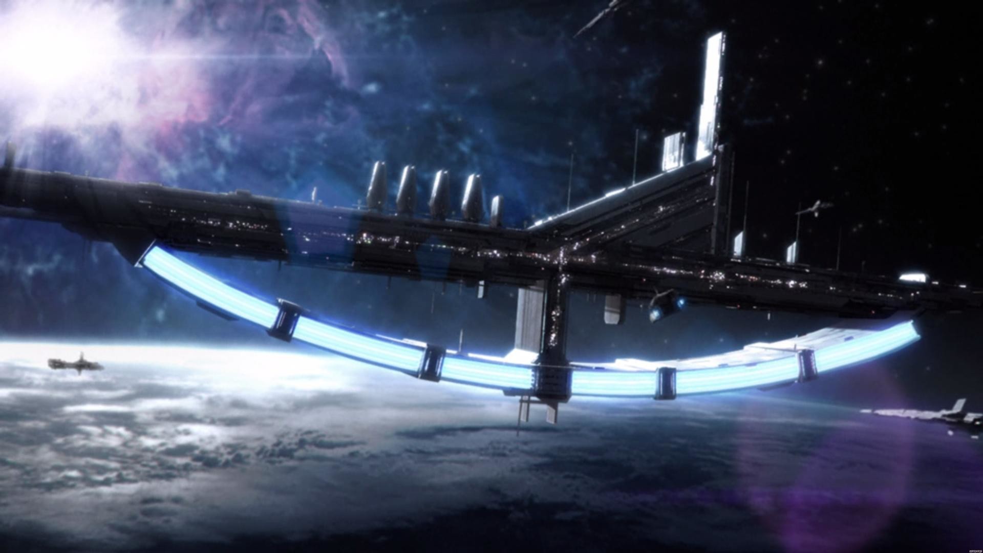1920x1080 Future Space Station Wallpapers HD