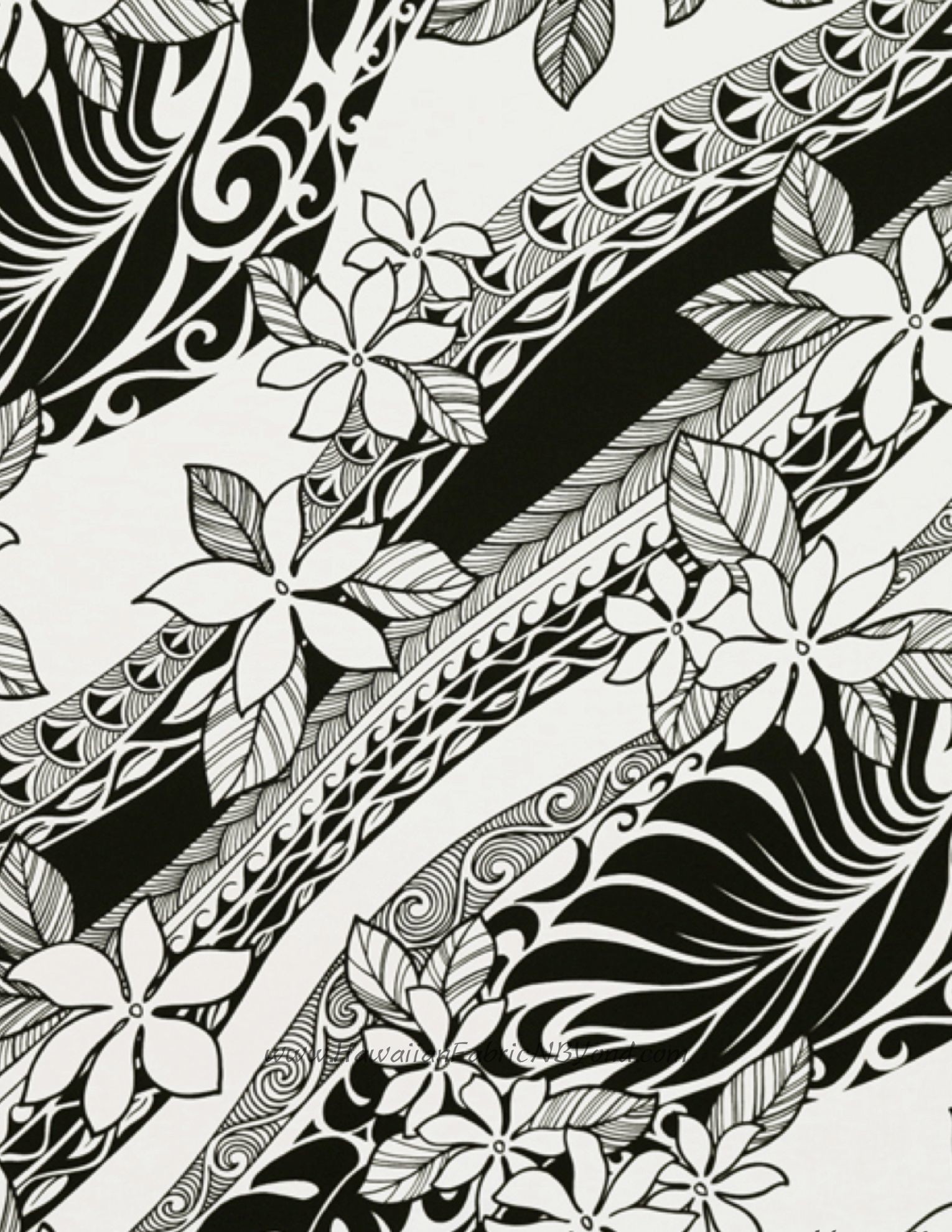 1530x1980 Polynesian floral fabric #monstera #polynesian #fabric #Hawaii #flowers  #etsyfashion #sewing #hawaiianfabricnbyond #tattoos #stoff #tissu