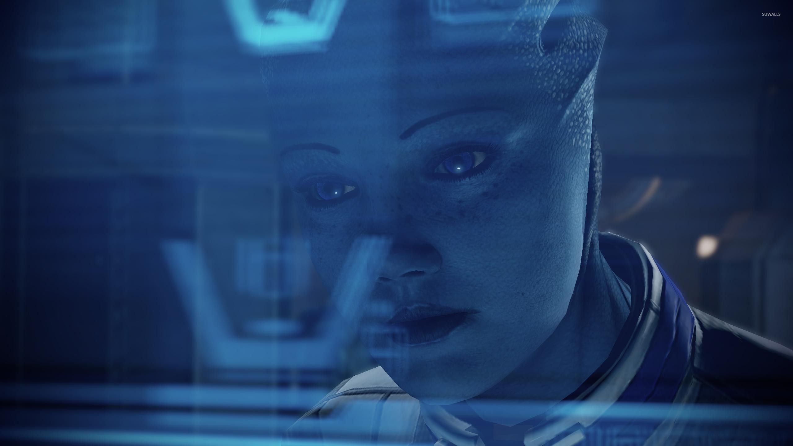2560x1440 Liara T'Soni - Mass Effect [3] wallpaper