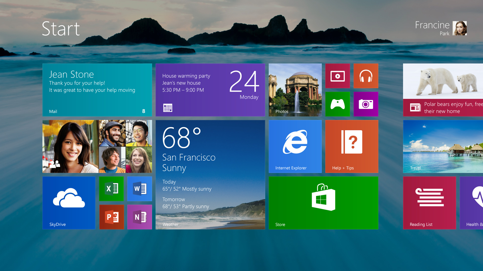 1921x1080 It's Official: Windows 8.1 Will Feature Start Button And Boot To Desktop  Option