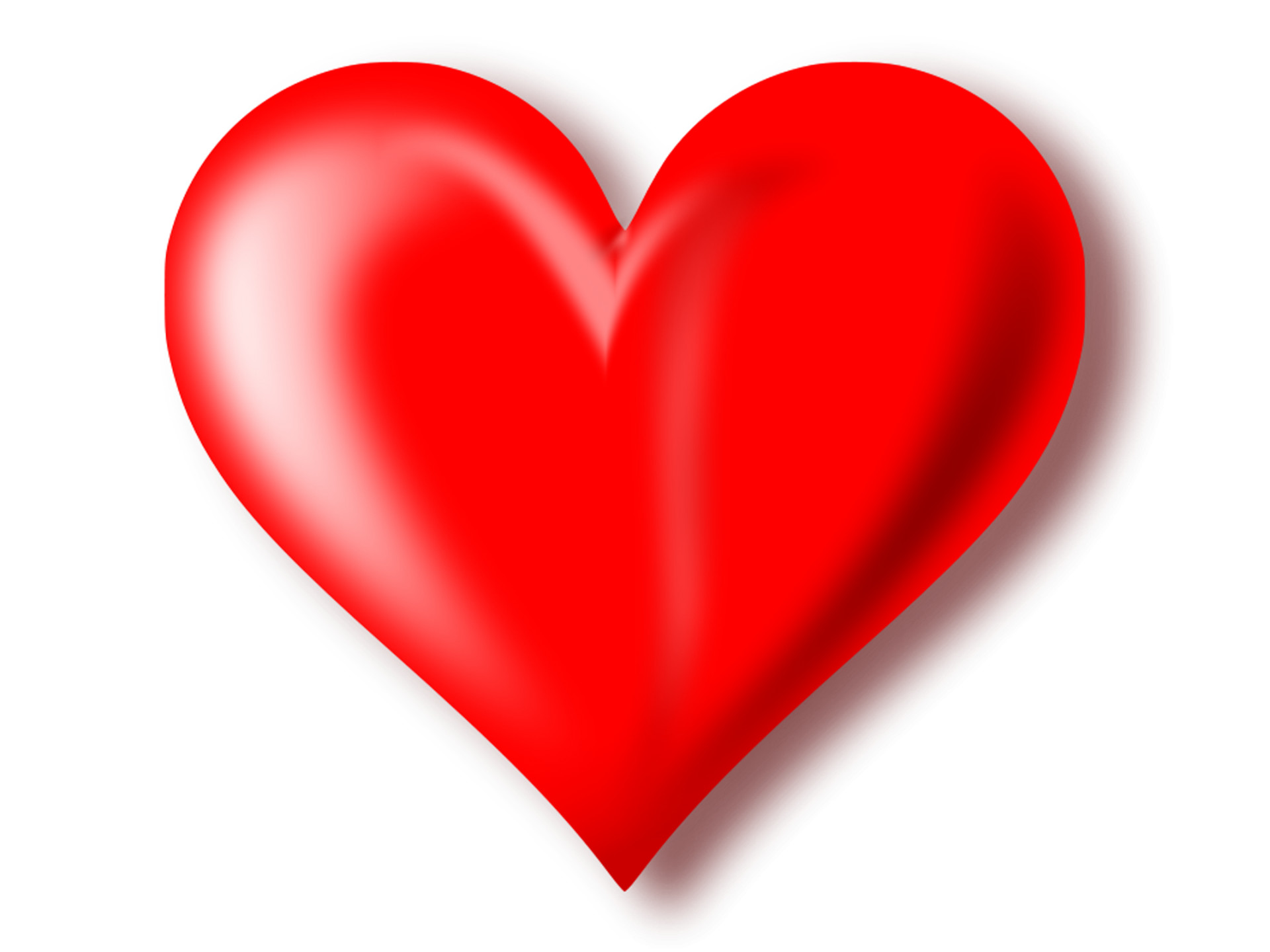 1920x1440  3d Red Heart Transparent Background Png Mart