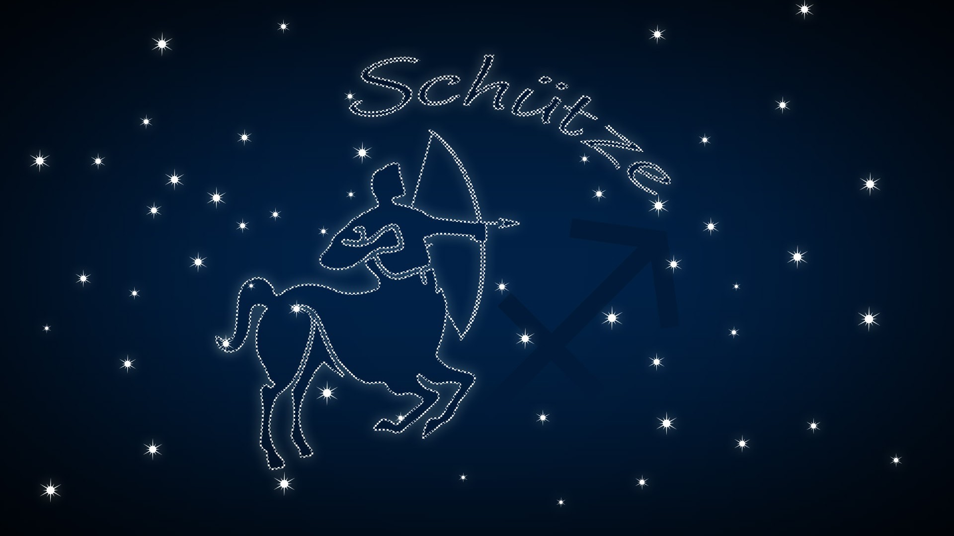 1920x1080 Schuetze (Sagittarius) Sternzeichen  HD Wallpaper / Hintergrundbild